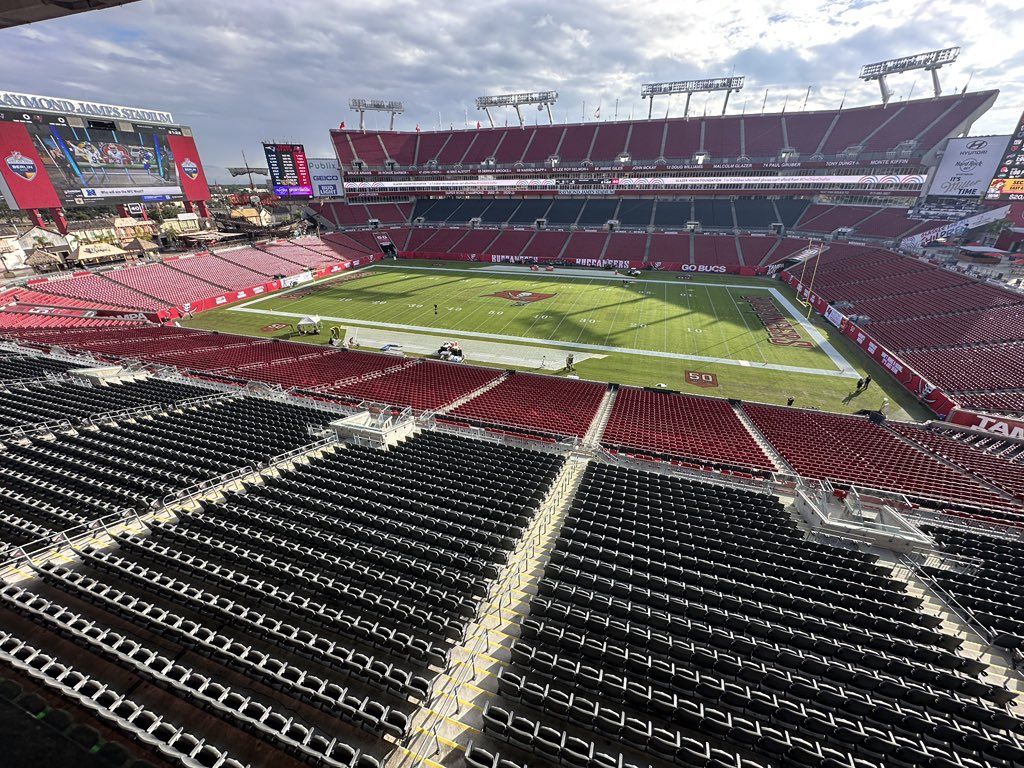 1024x768 Good morning from Raymond James Stadium in Tampa