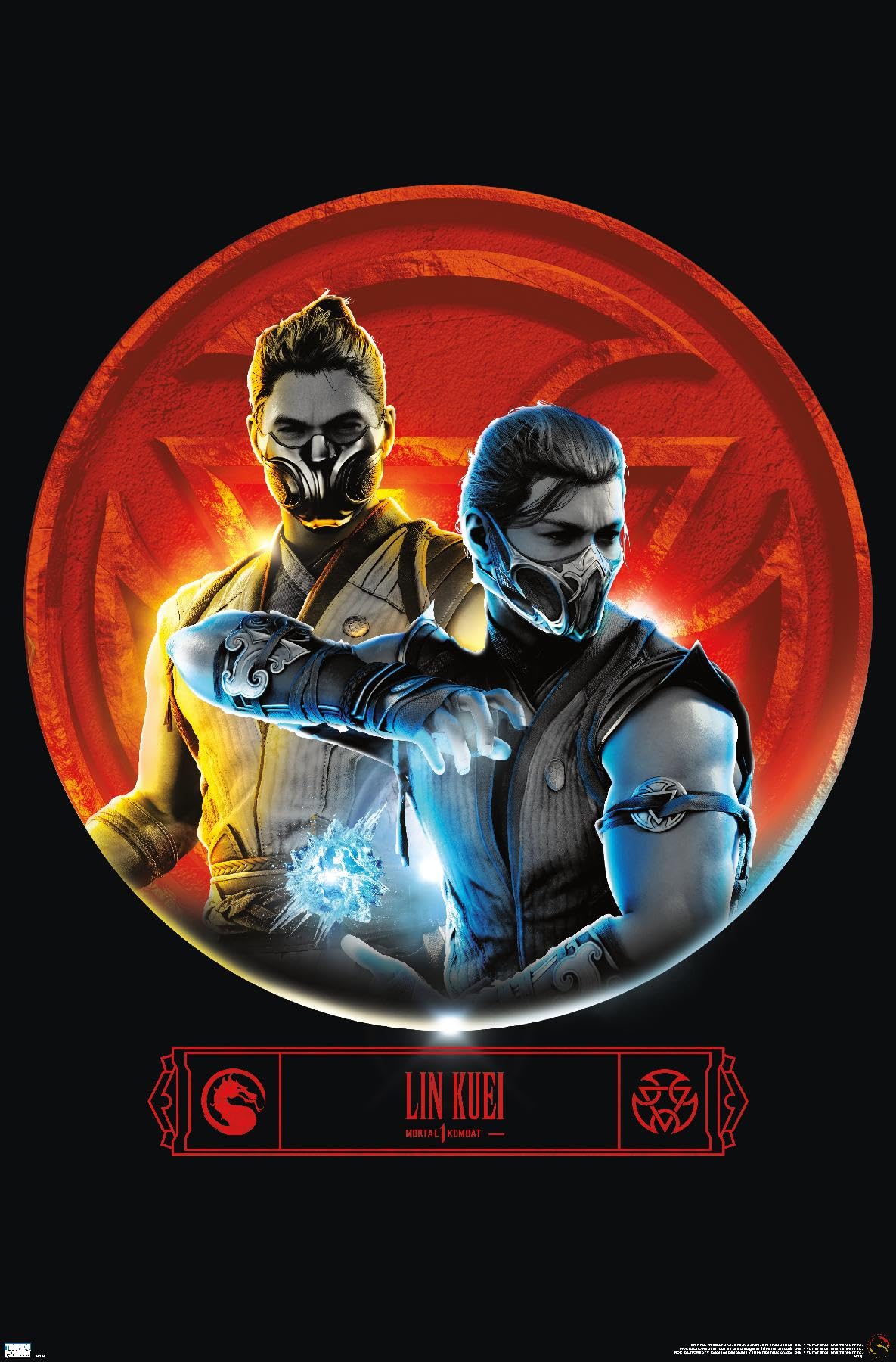 1185x1800 Trends International Mortal Kombat 1 Kuei Wall Poster, 22.4L x 14.7W, Premium Unframed Version: Posters & Prints
