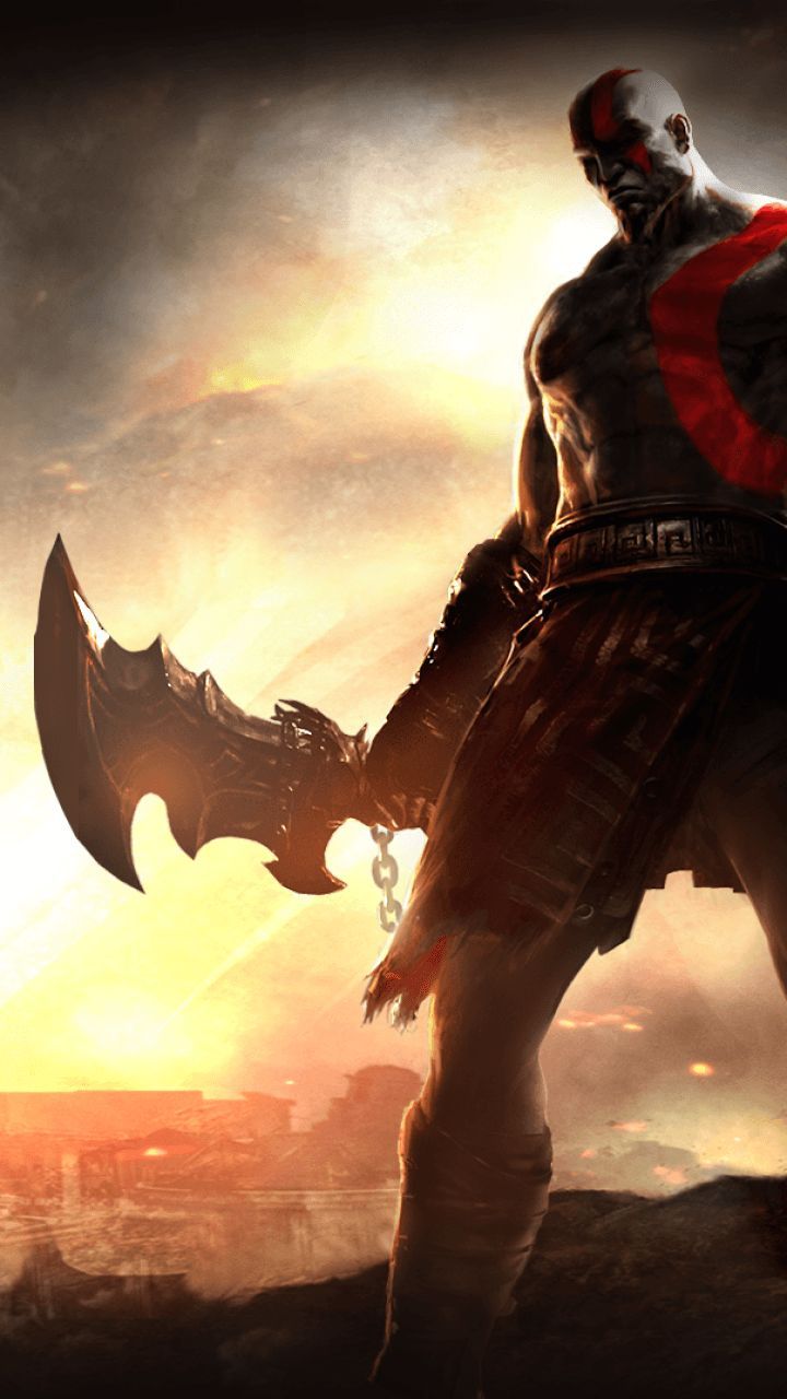 720x1280 Gow kratos. Kratos god of wars, Young kratos wallpaper, God of war wallpaper