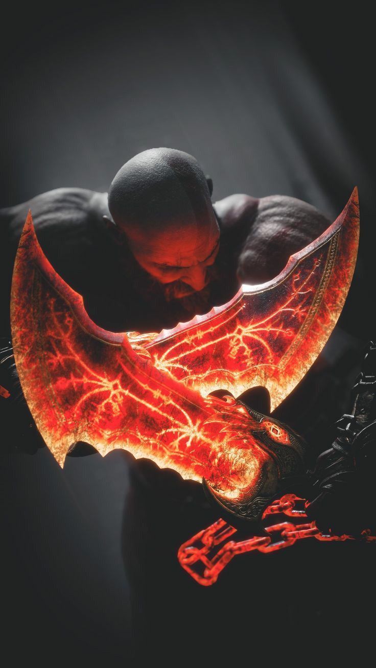 736x1308 Blades of Chaos Wallpaper God of War