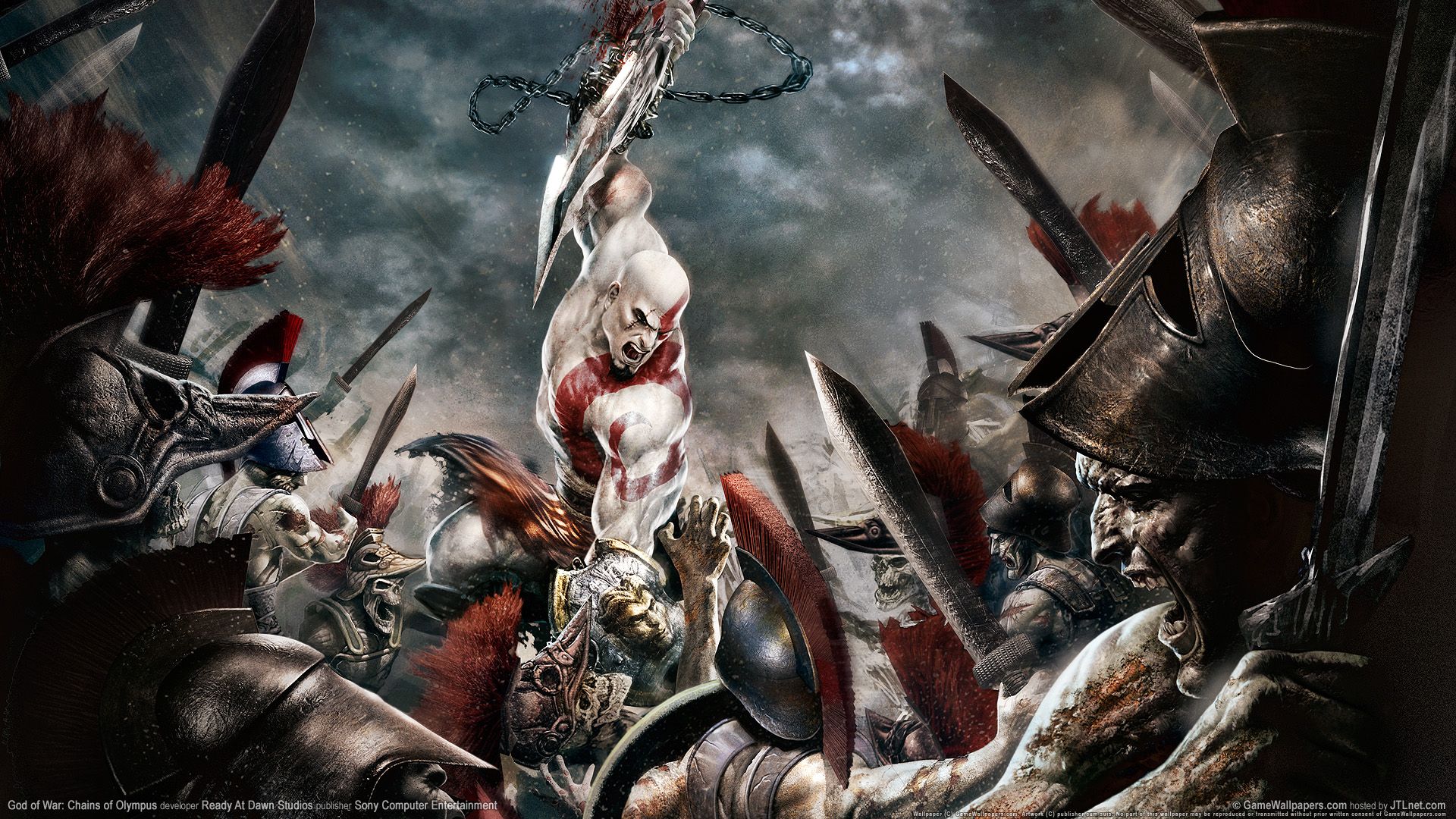 1920x1080 God Of War 2 New Game, High Definition, High Quality, Widescreen