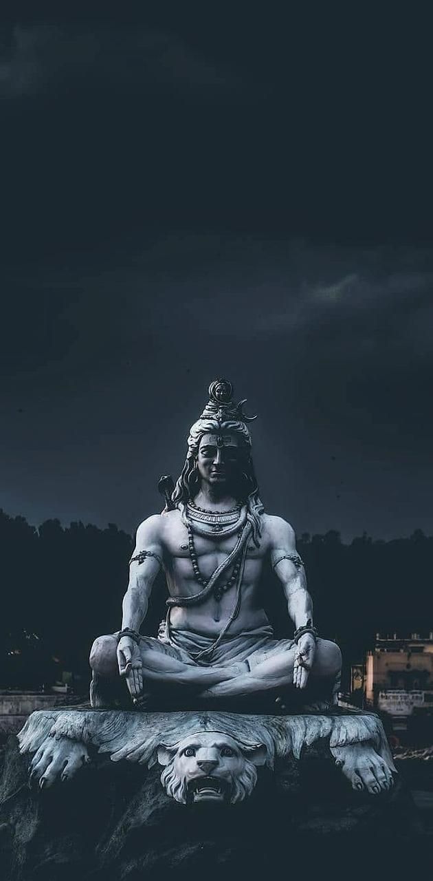 630x1280 Lord shiva wallpaper