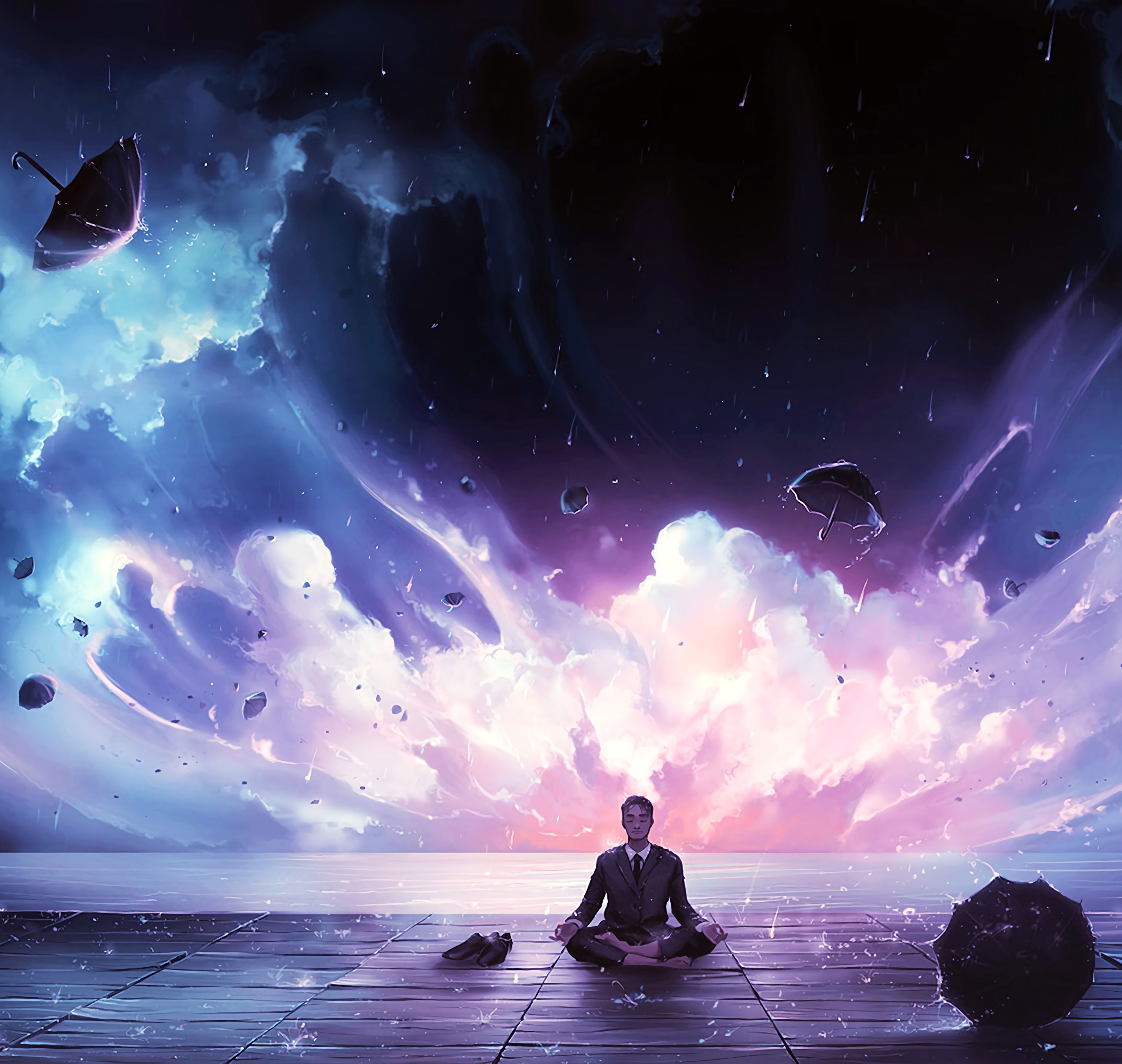 3000x2846 Meditation Phone Wallpaper: Free 4K & HD Downloads