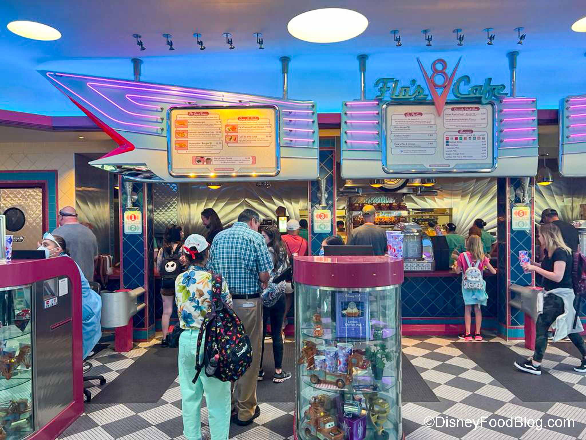2048x1536 REVIEW: Flo's V 8 Cafe In Disney California Adventure. The Disney Food Blog