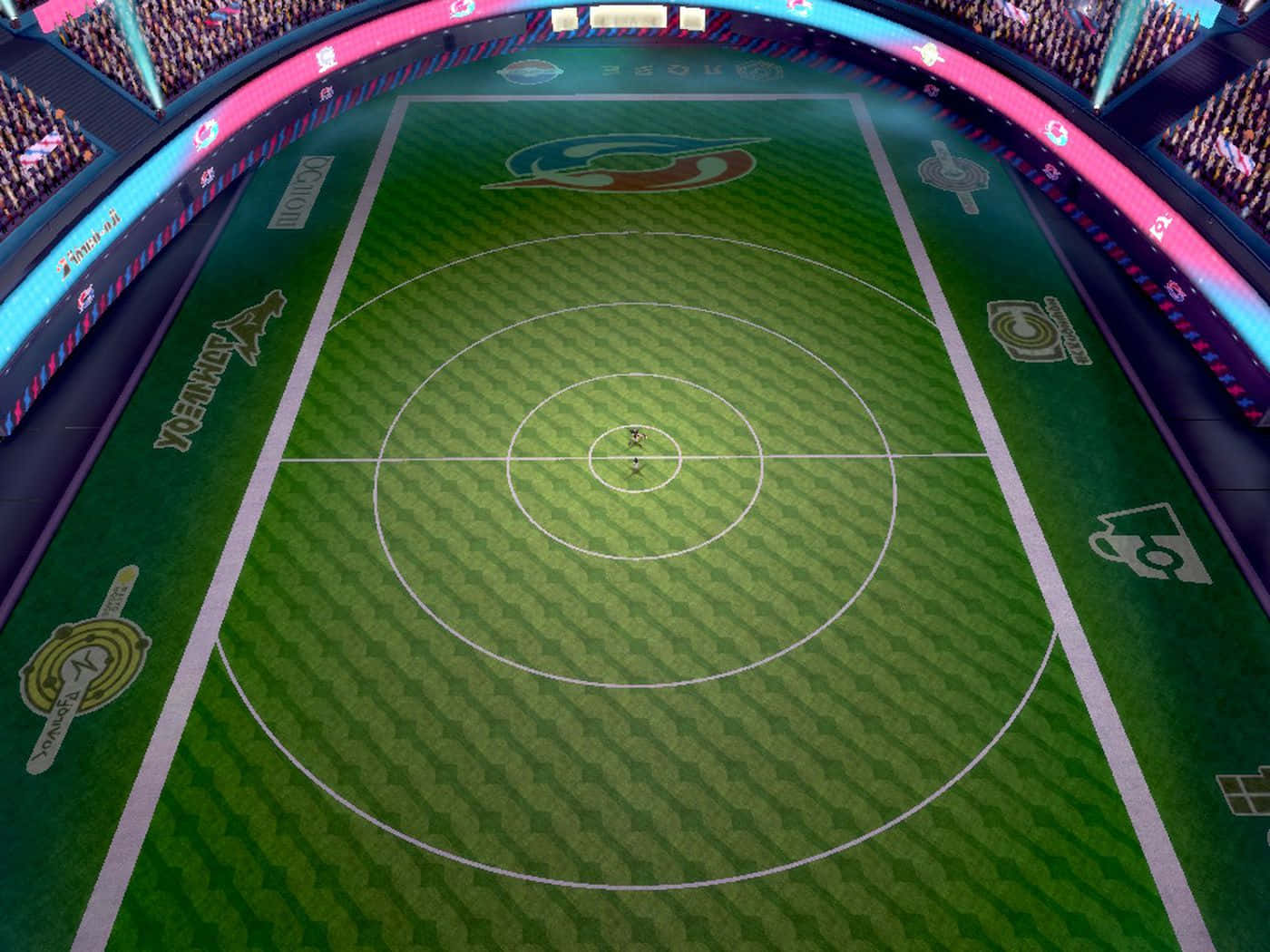 1400x1050 Download Witness the Epic Battles of Pokemon Stadium! Wallpaper