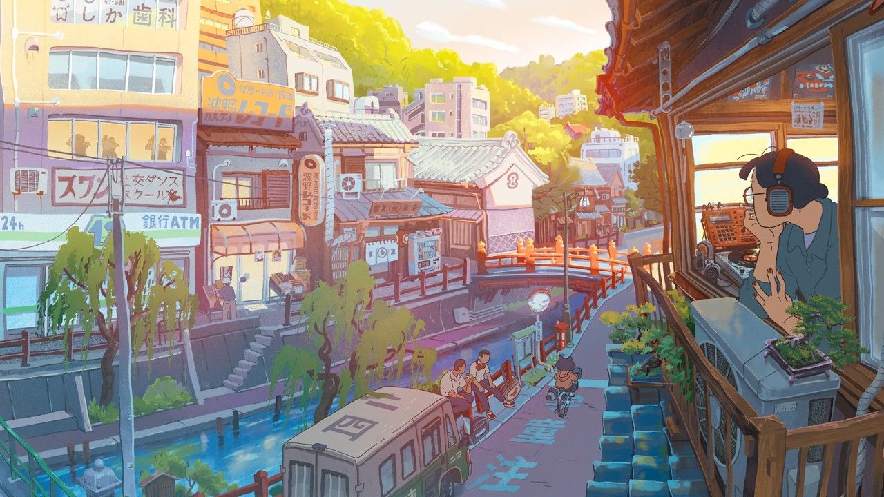1280x720 Japanese Chill & Jazzy Hiphop. Chillhop Timezones Japan