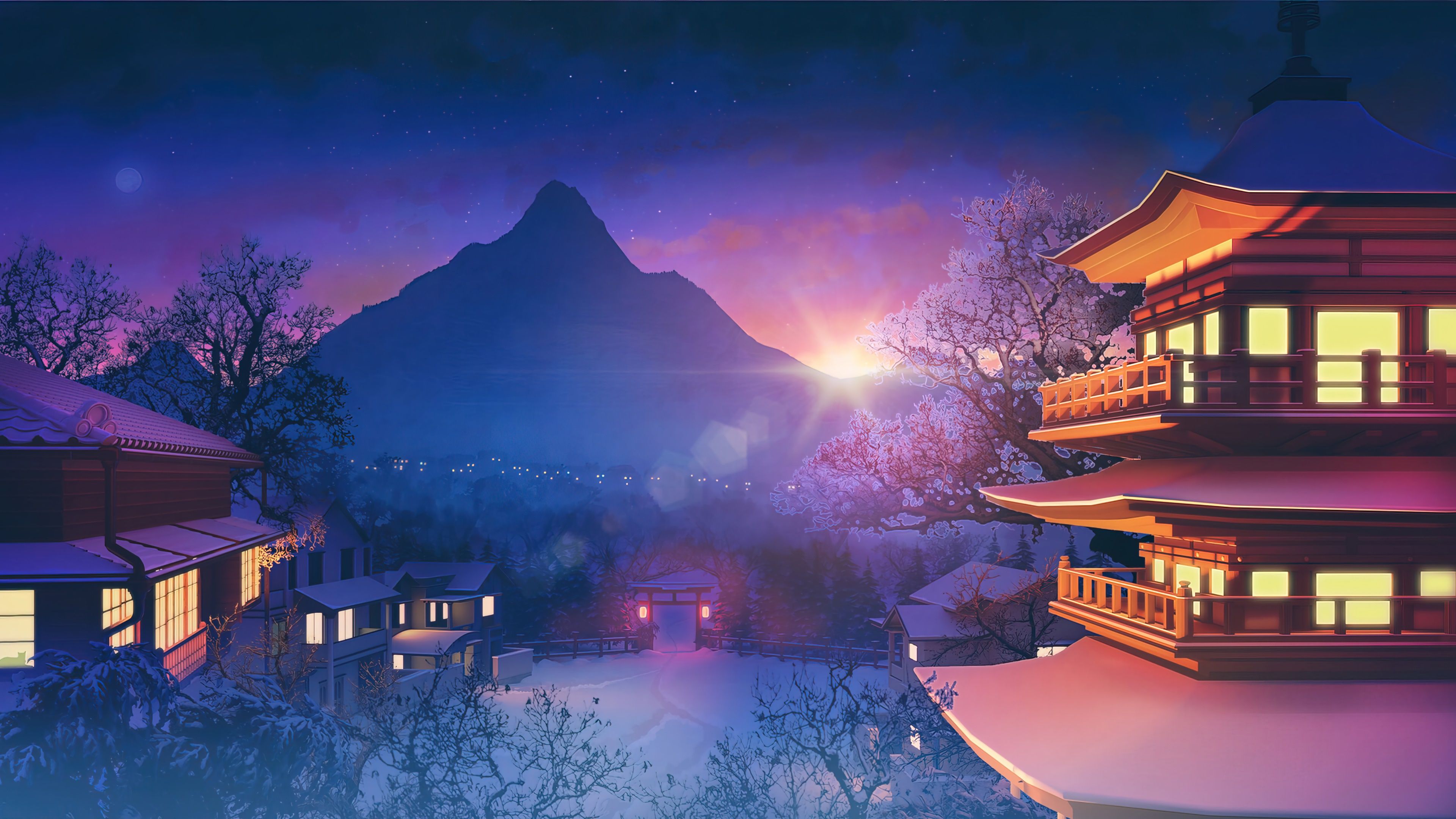 3840x2160 Japan PC 4k Wallpaper