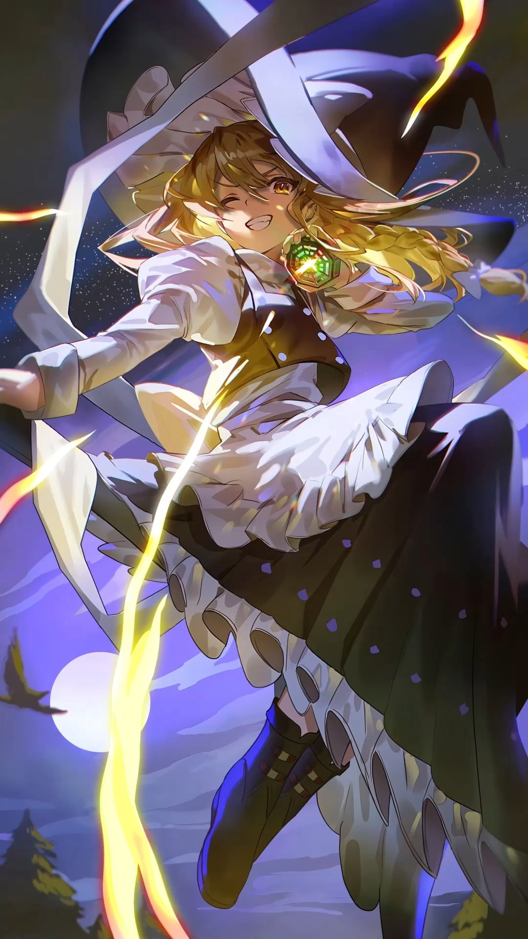 1080x1920 I animated Marisa Live wallpaper this time
