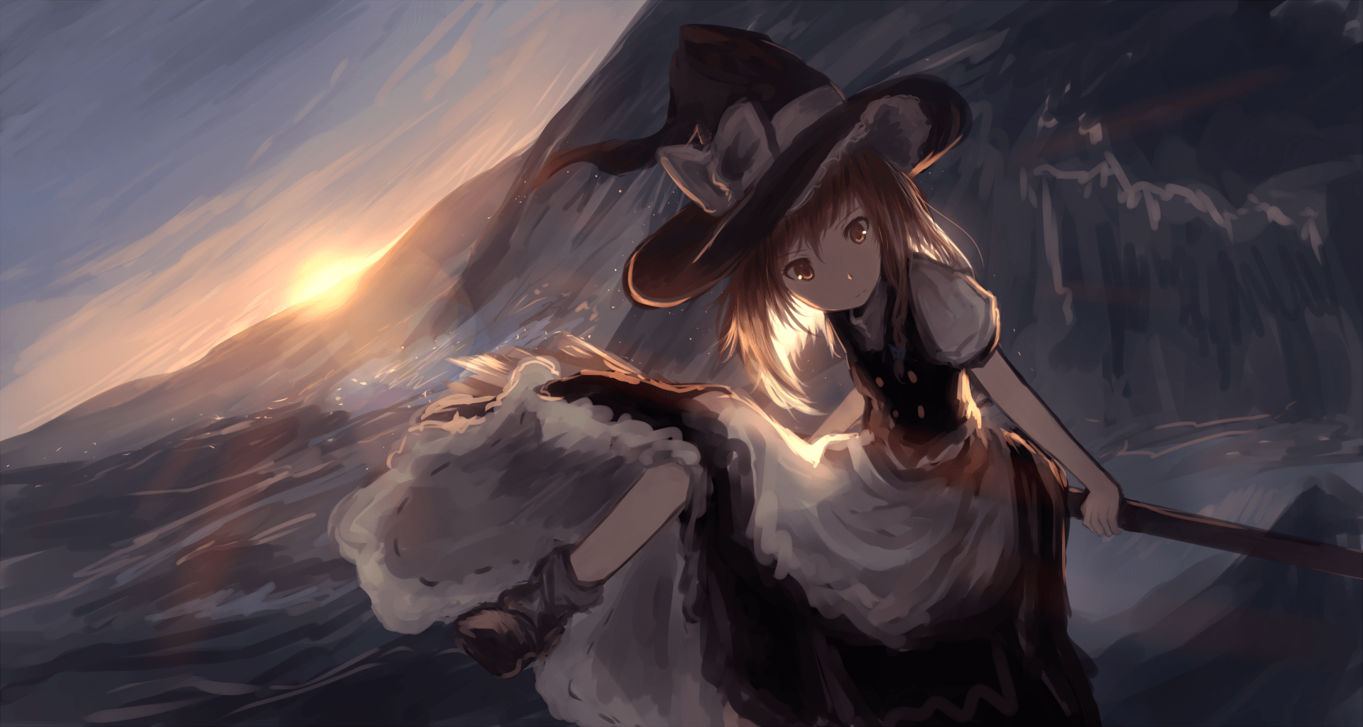 1920x1024 Marisa Kirisame