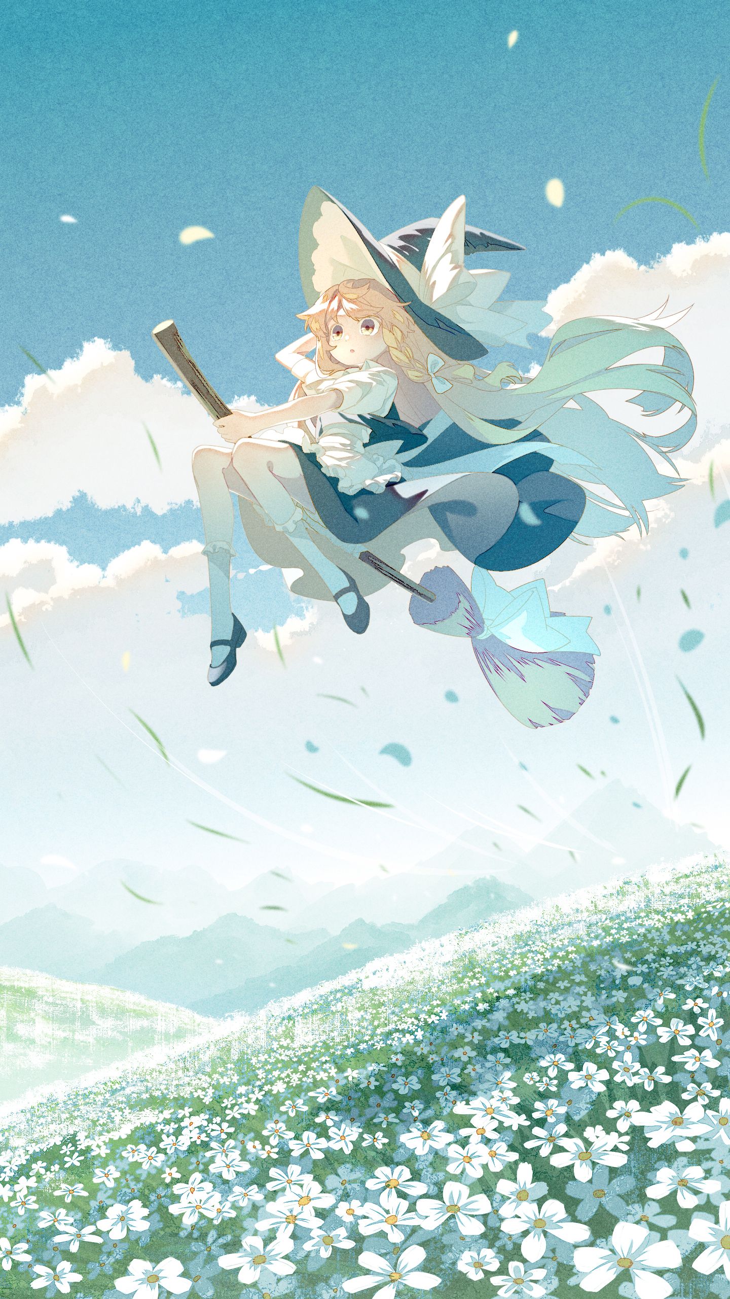 1440x2560 Kirisame Marisa (Marisa Kirisame) Wallpaper by xiaobanjie Anime Image Board