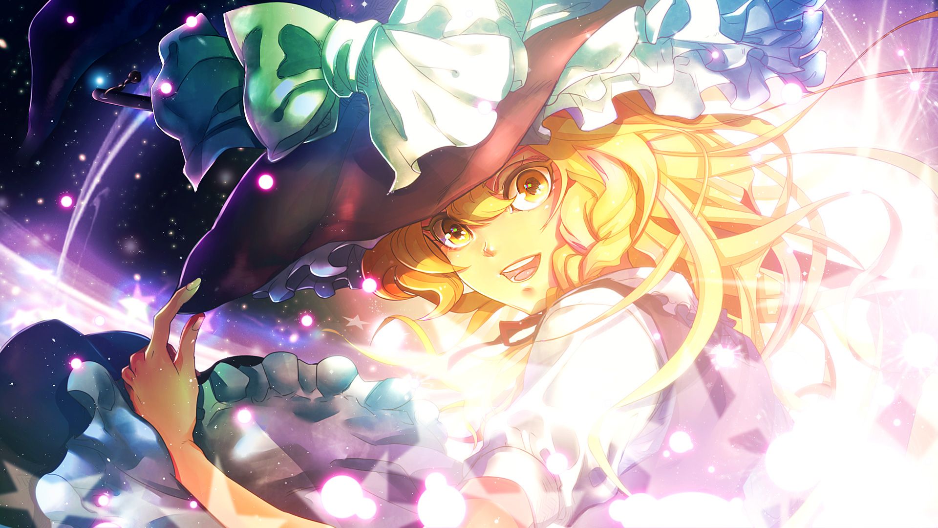 1920x1080 Kirisame Marisa (Marisa Kirisame) Wallpaper by Garamgum Anime Image Board