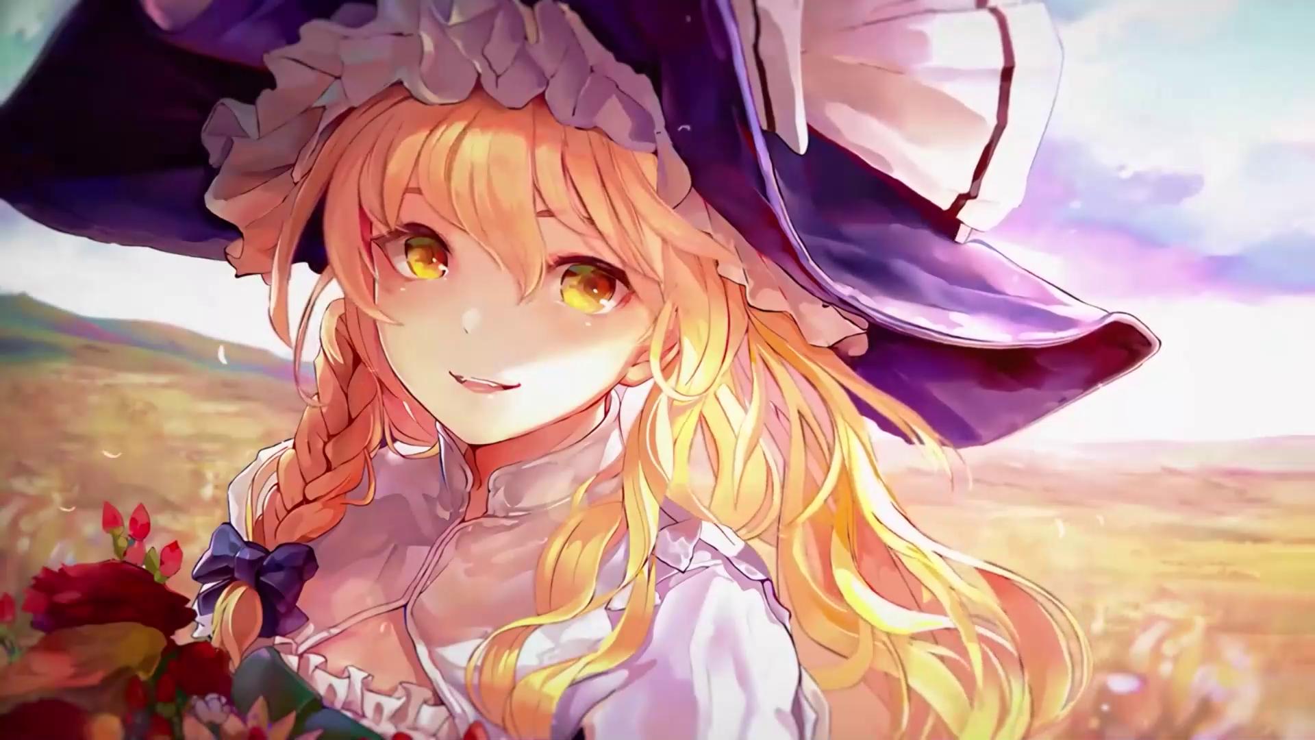 1920x1080 Marisa Kirisame (Touhou Project) Live Wallpaper