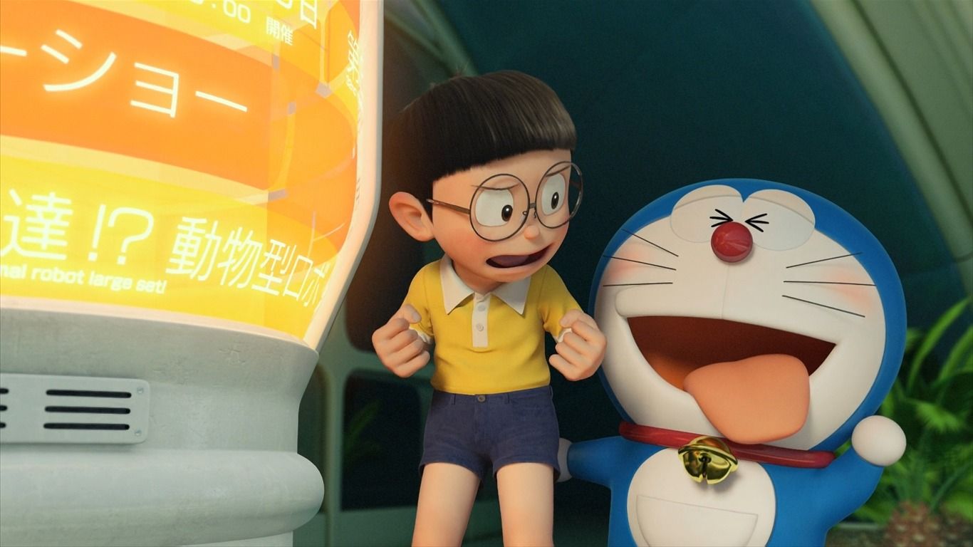 1366x768 Stand By Me Doraemon Movie HD Widescreen Wallpaper 08