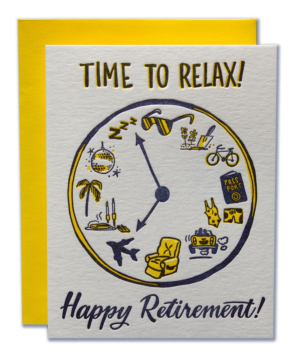 1000x1218 Time To Relax! Happy Retirement!
