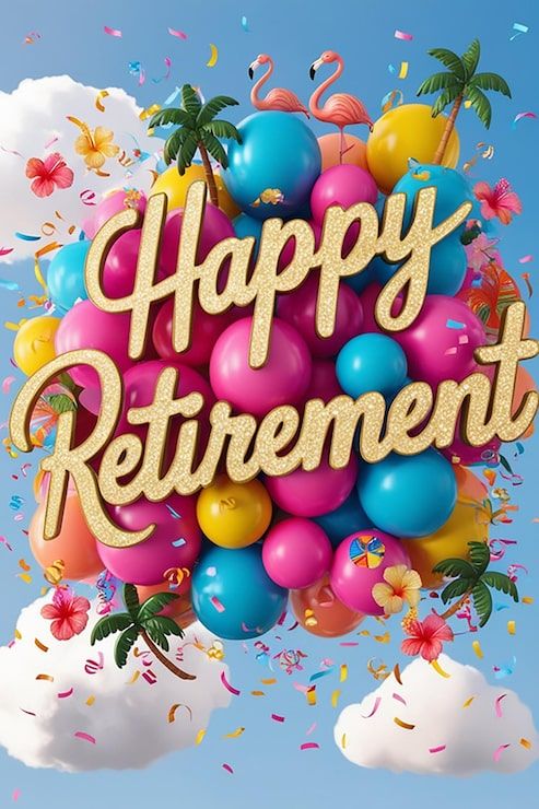 493x740 Joyful retirement poster Image