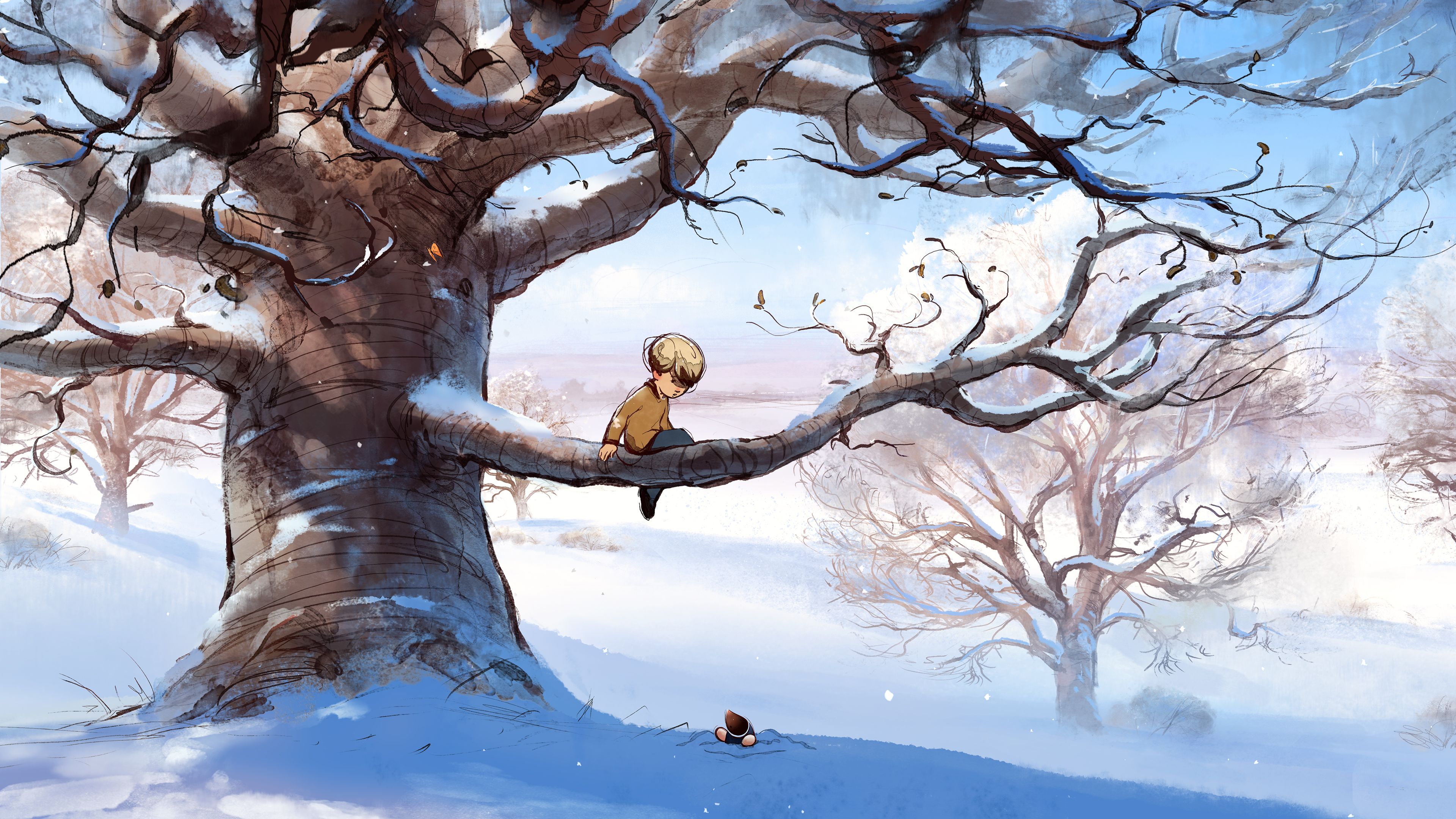 3840x2160 The Boy, the Mole, the Fox and the Horse' Art Director Mike McCain