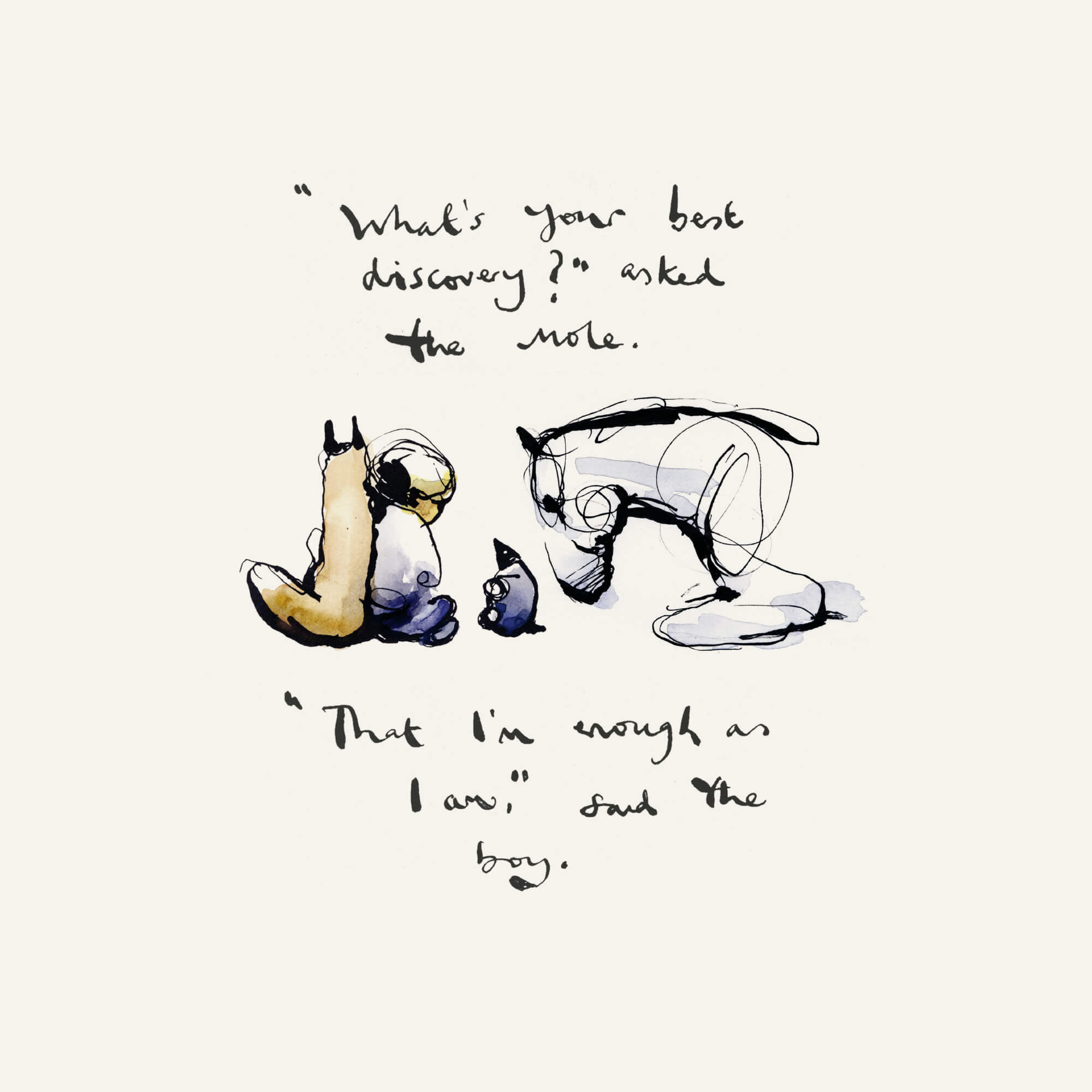 2000x2000 The Boy, the mole, the fox and the Horse