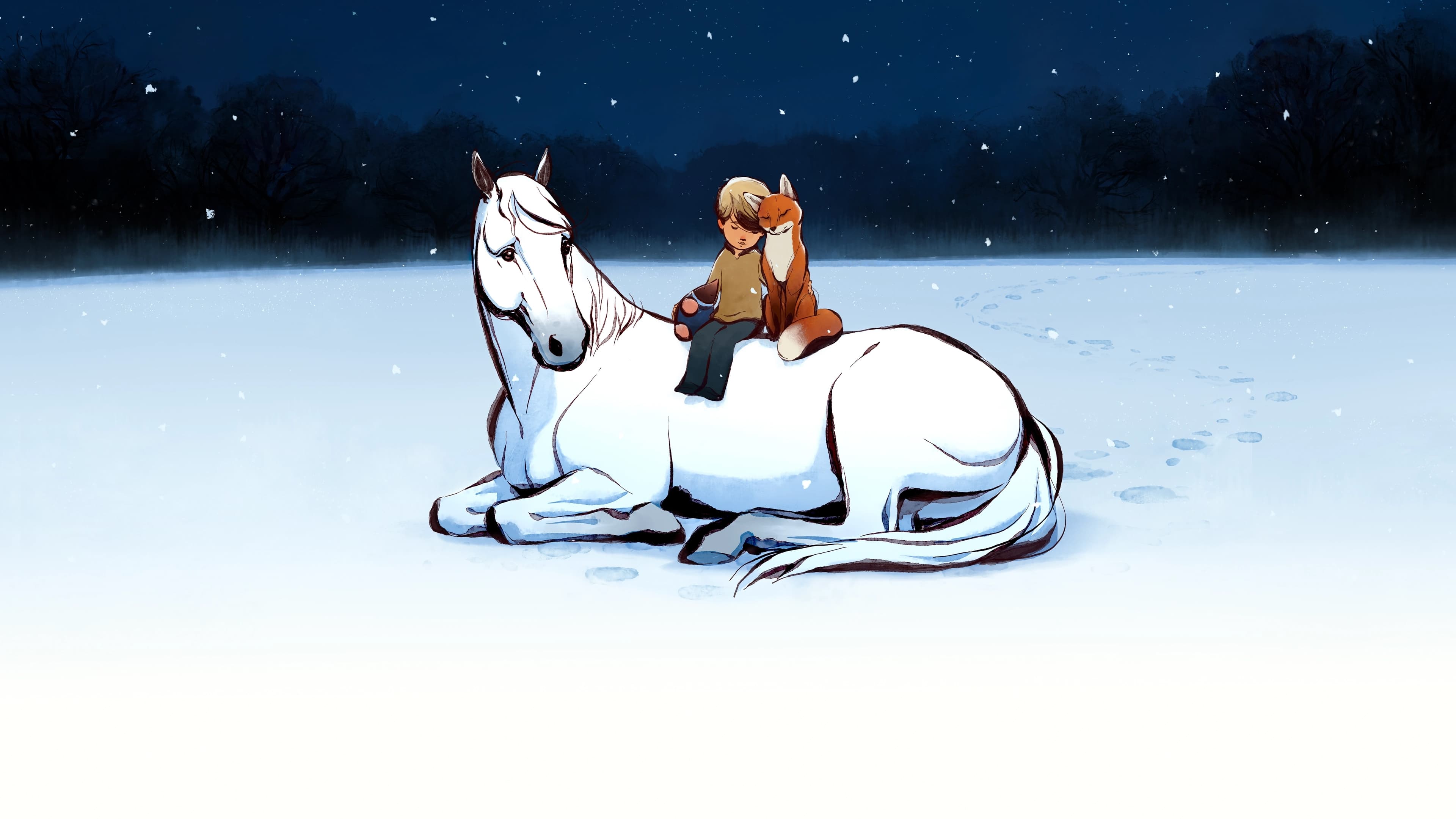3840x2160 The Boy, the Mole, the Fox and the Horse, covers, wallpaper
