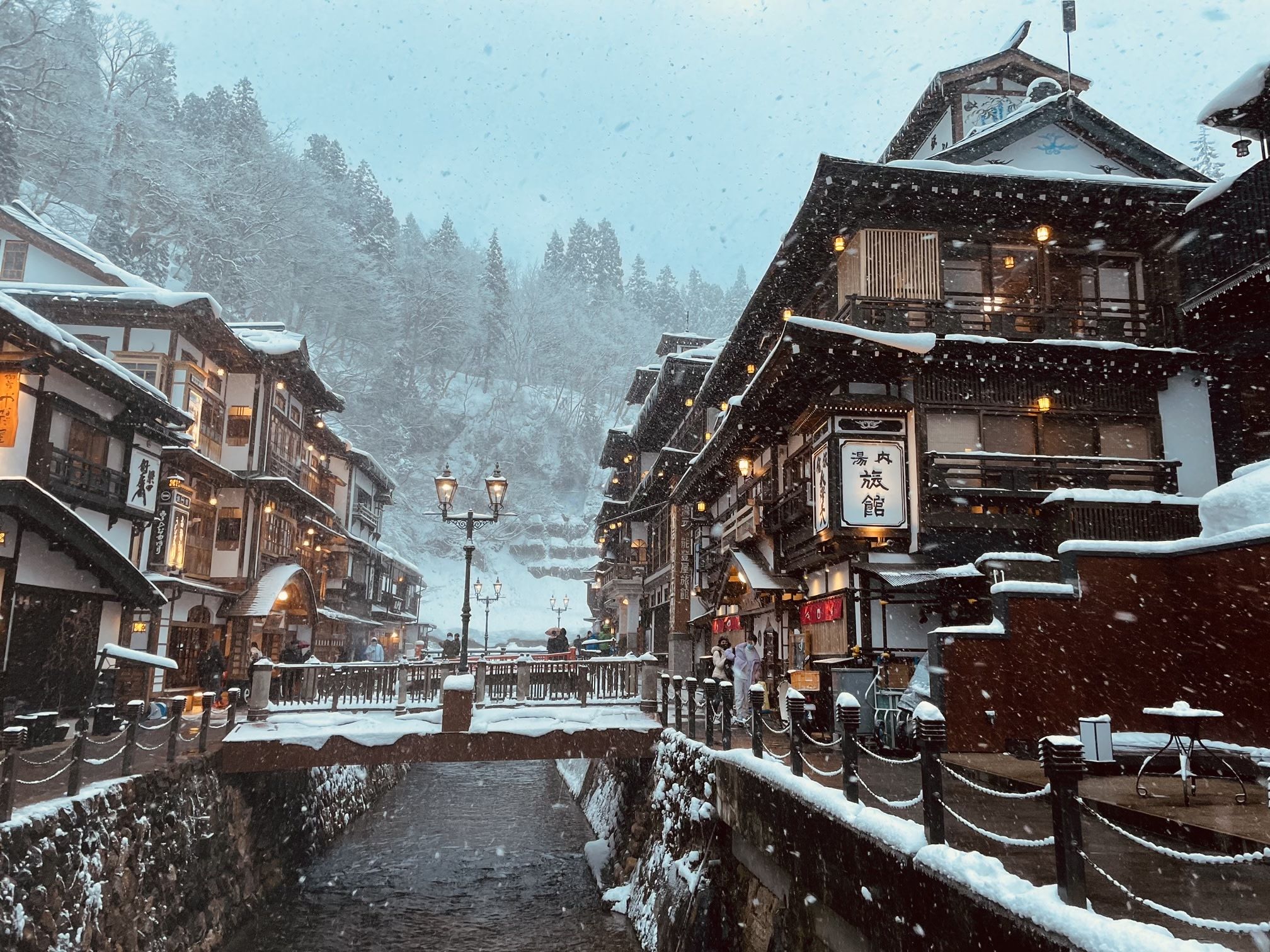 2016x1512 Yamagata Ginzan Onsen + Yamagata Winery + Zao Ropeway + Mogami River Snow Viewing Boat 2 Day Tour (Hot Spring Hotel With 2 Meals)