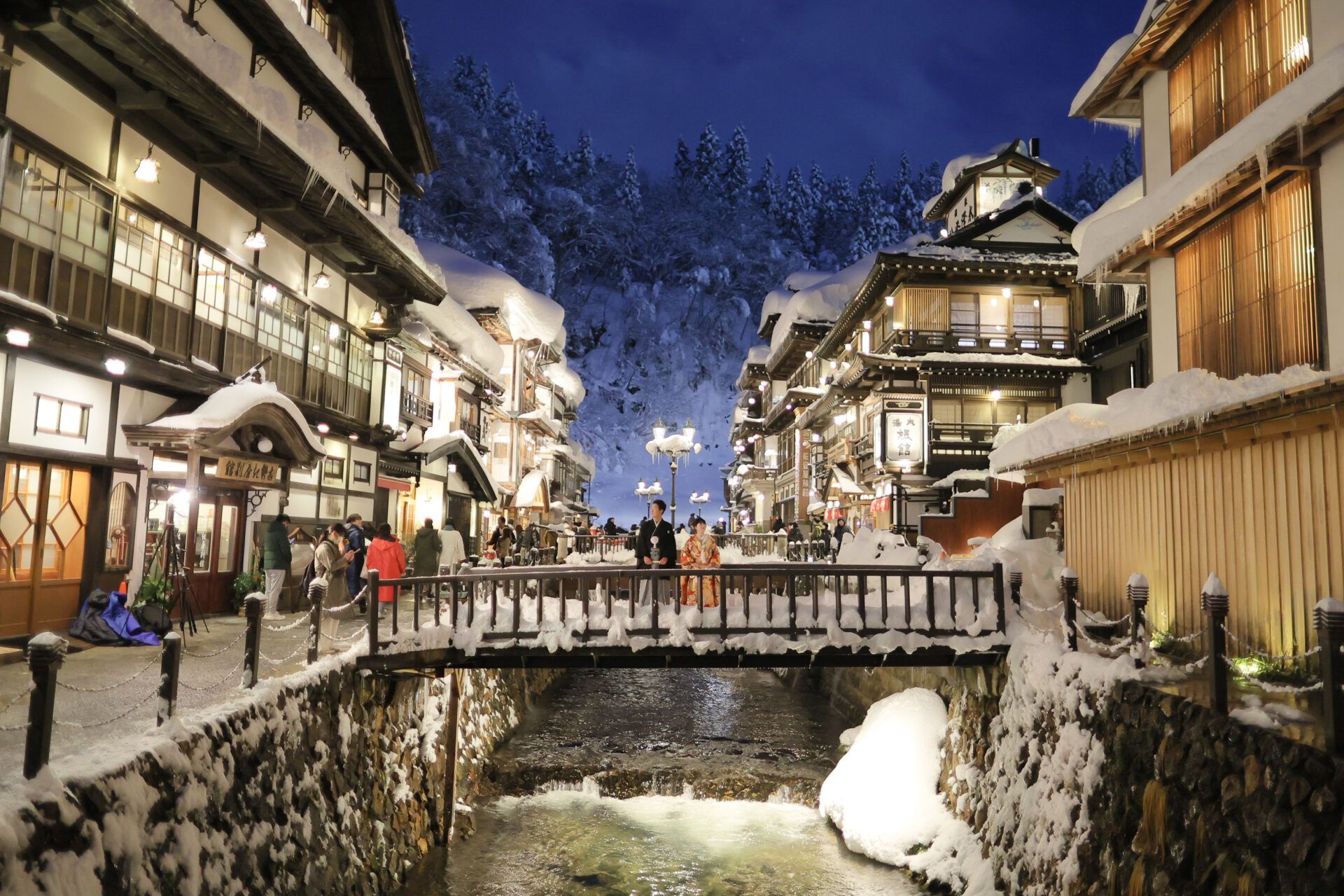 1920x1280 Ginzan Onsen. Japanese Wedding Photography・Lavie Factory