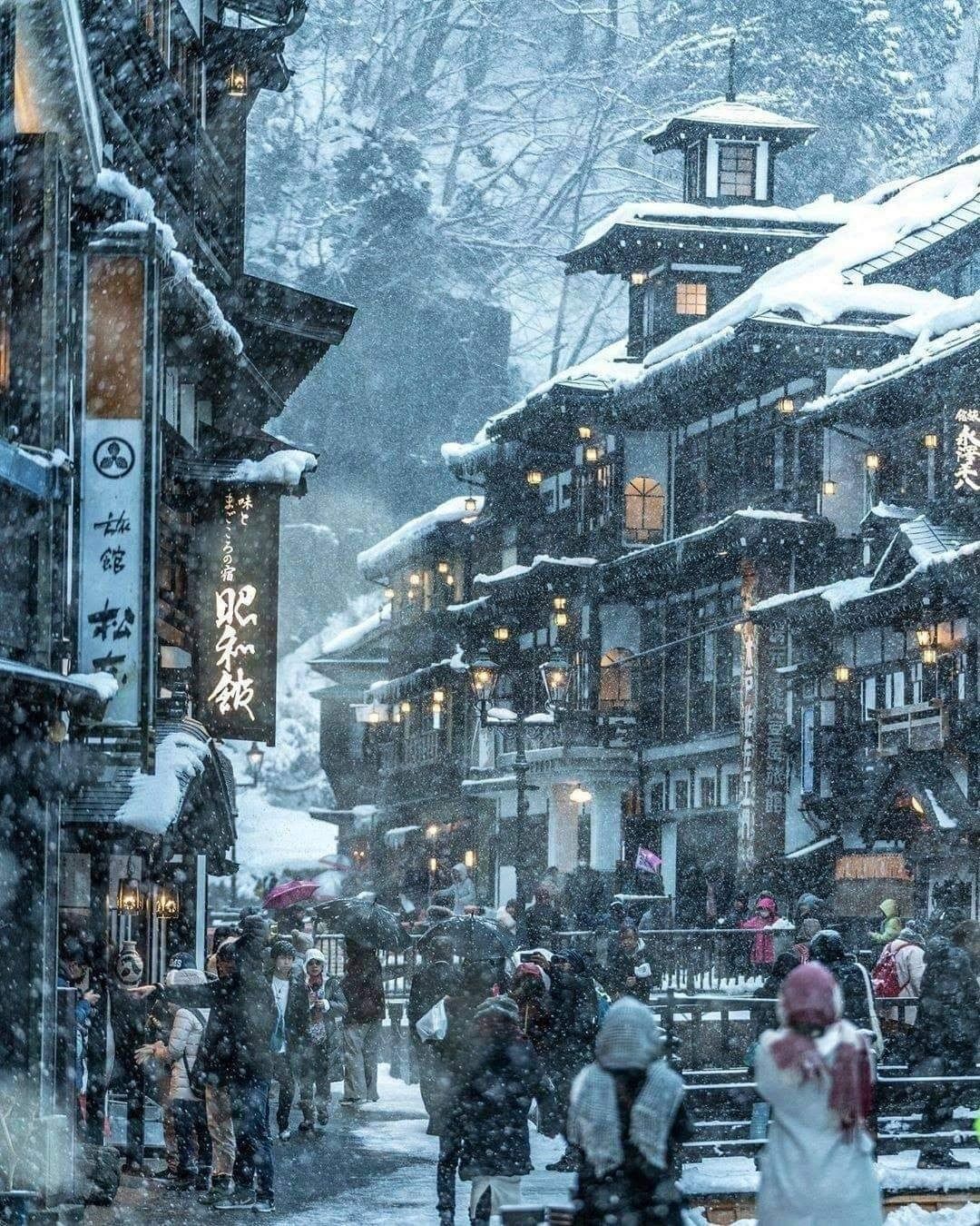 1080x1350 Ginzen Onsen, A Secluded Hot Spring Town Nestled In A Former Silver Mine Mountain Of Yamagata