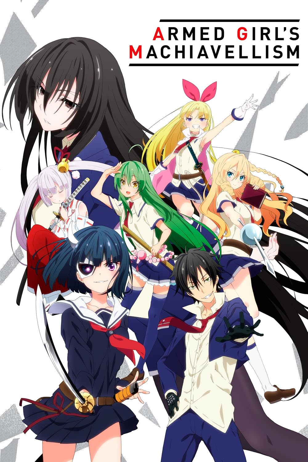 1000x1500 Armed Girl's Machiavellism (TV Mini Series 2017)