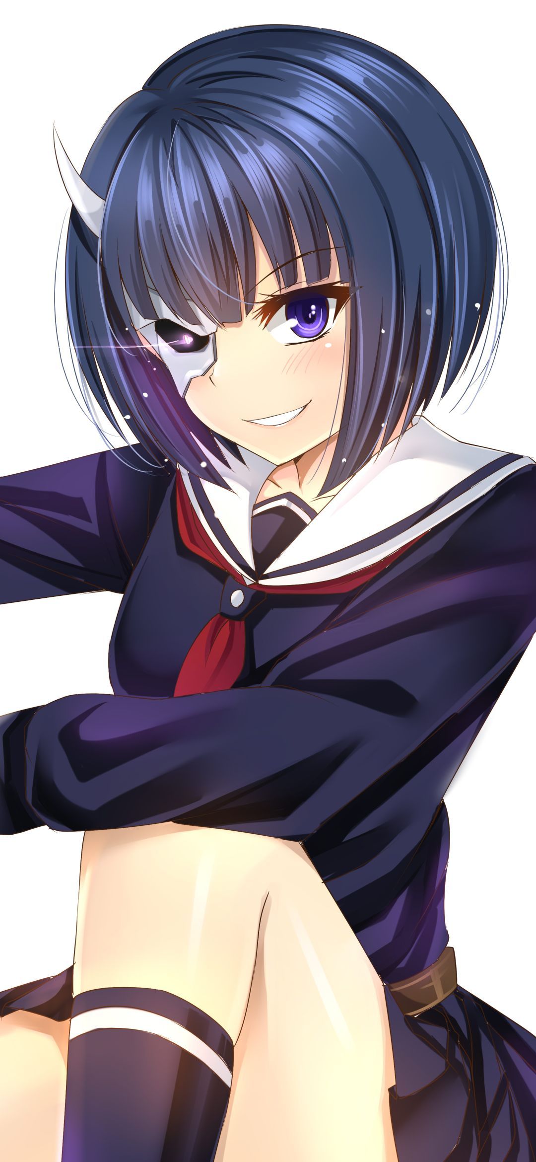 1080x2340 Phone wallpaper: Anime, Armed Girl's Machiavellism, Rin Onigawara, Busou Shoujo Machiavellianism 1369496