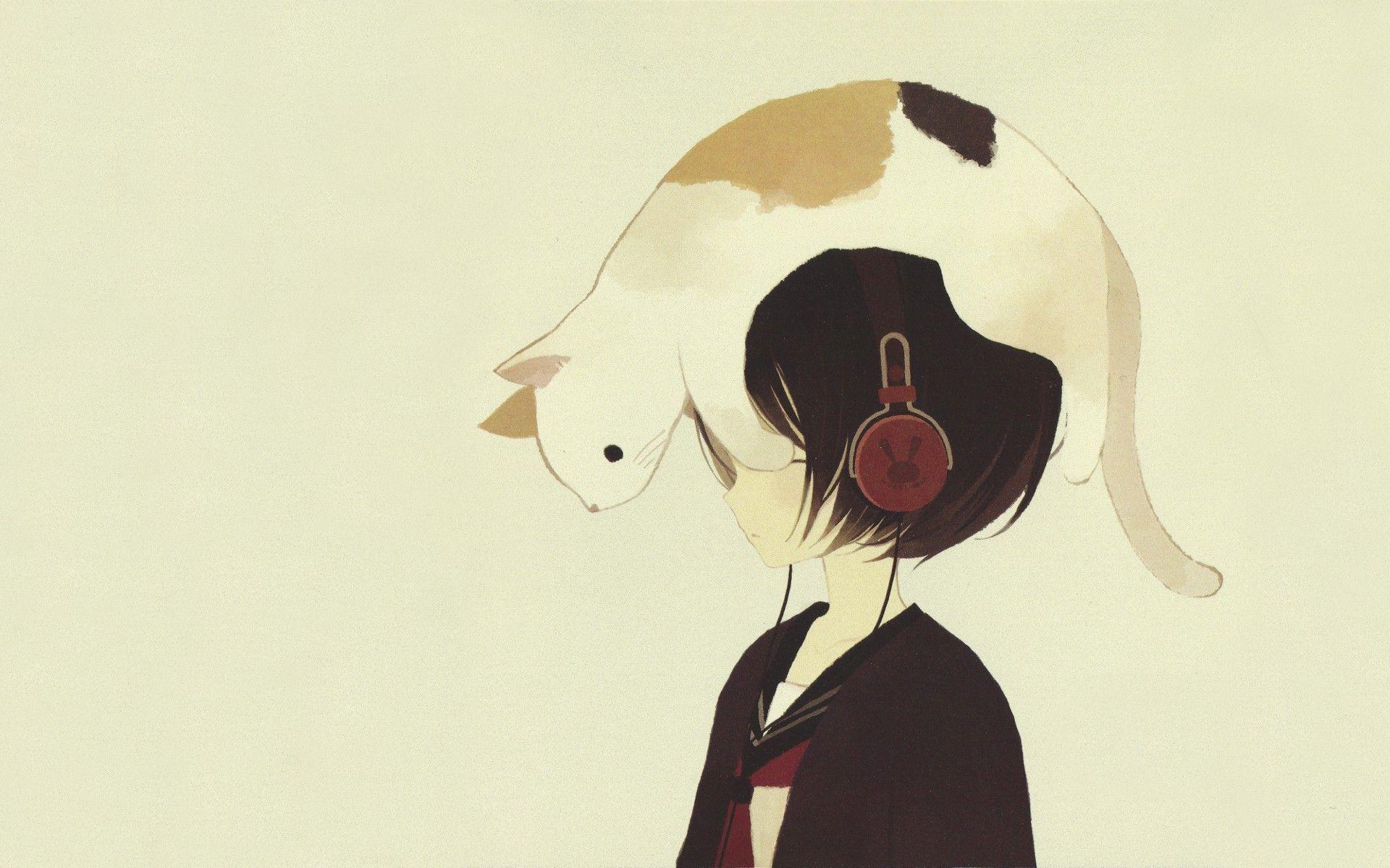 1920x1200 Anime Cats Wallpaperx1200
