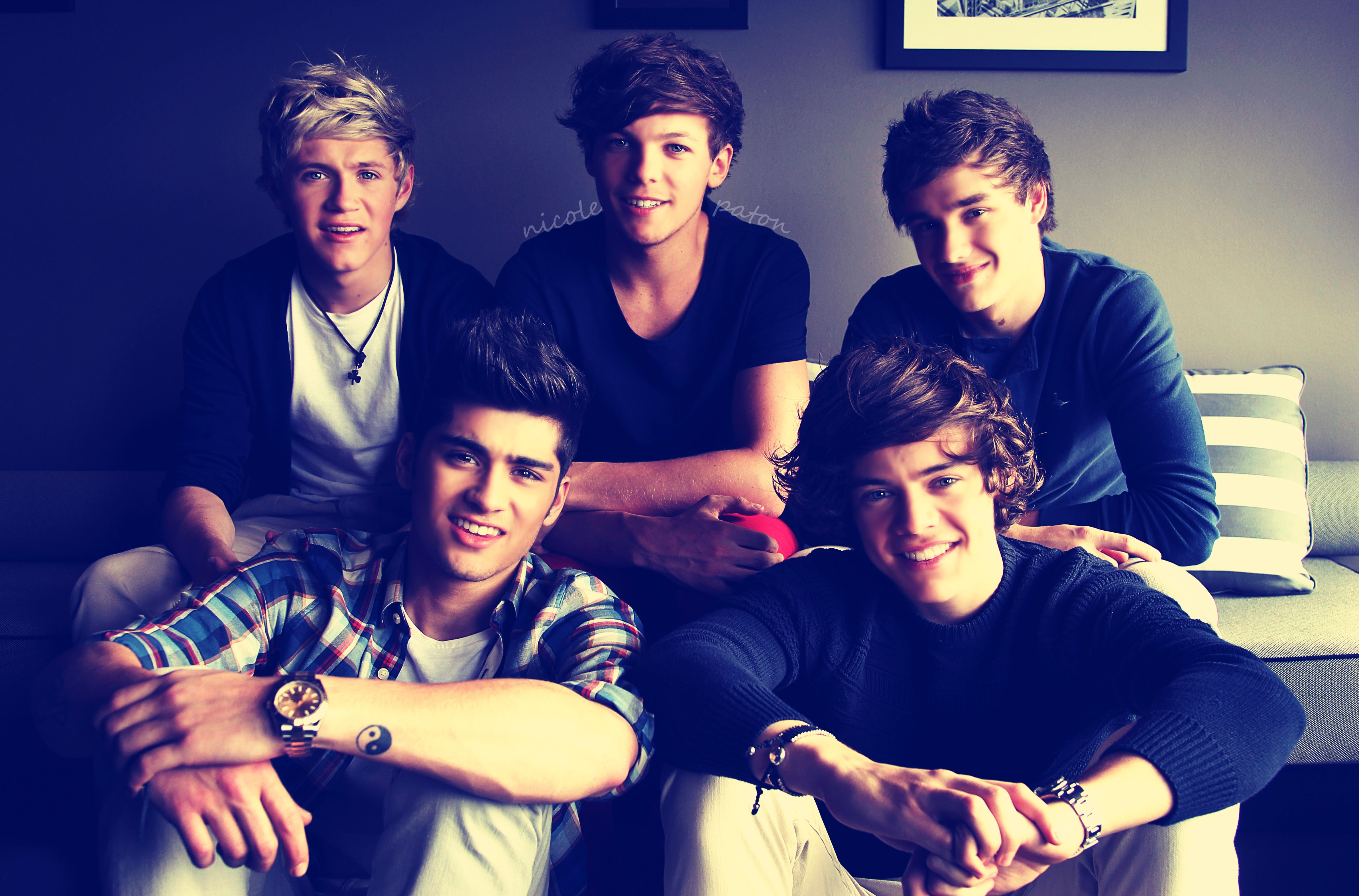 4768x3144 Teenage group One Direction Desktop wallpaper 1280x720