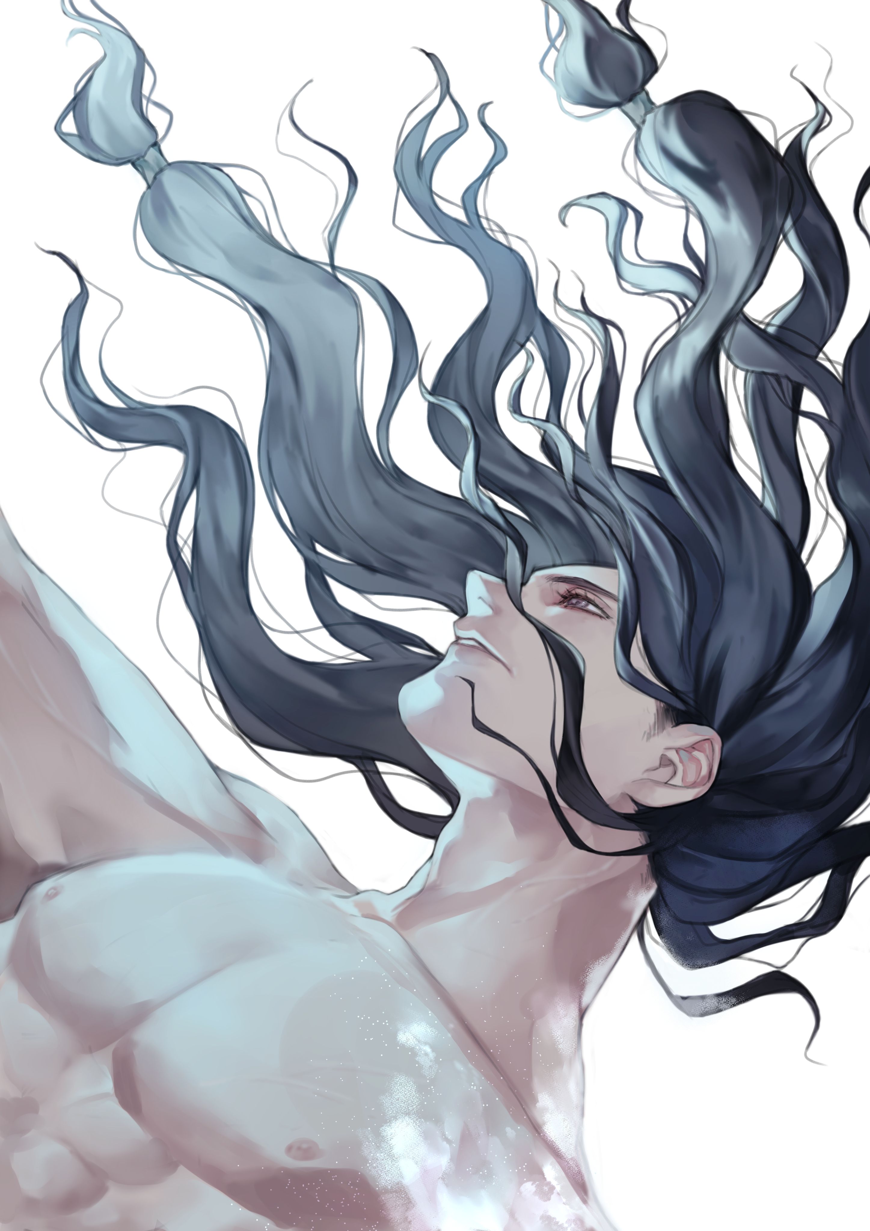 2894x4093 Shishio Tsukasa. STONE by ykn11tsk21 Anime Image Board