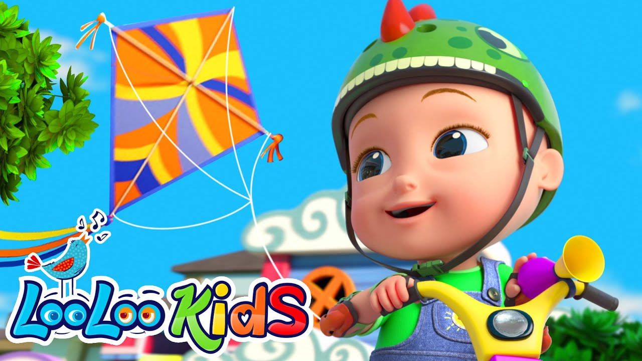 1280x720 Download Looloo Kids Johnny Bike Ride Wallpaper