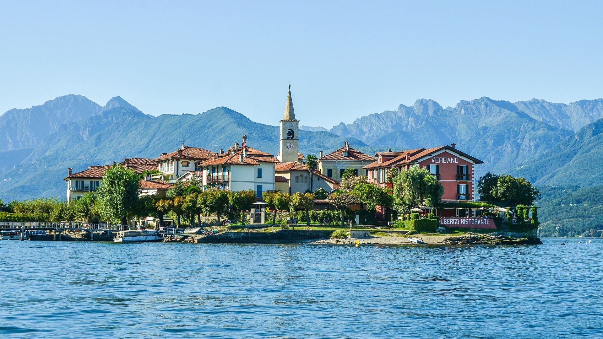 1920x1080 Lake Maggiore Italy Wallpaper