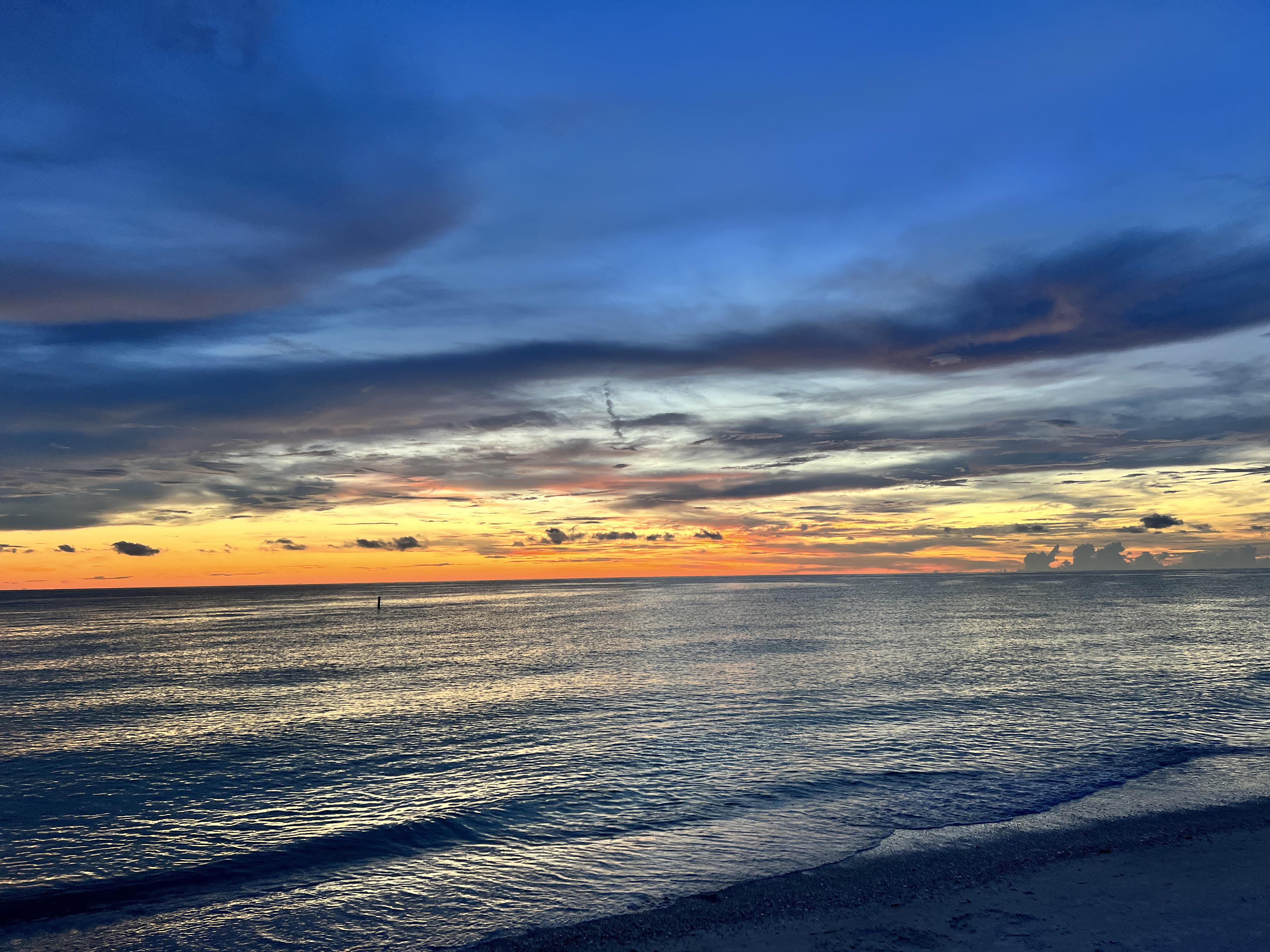 4032x3024 Sunset On Anna Maria Island, Bradenton Beach 8 26 2022
