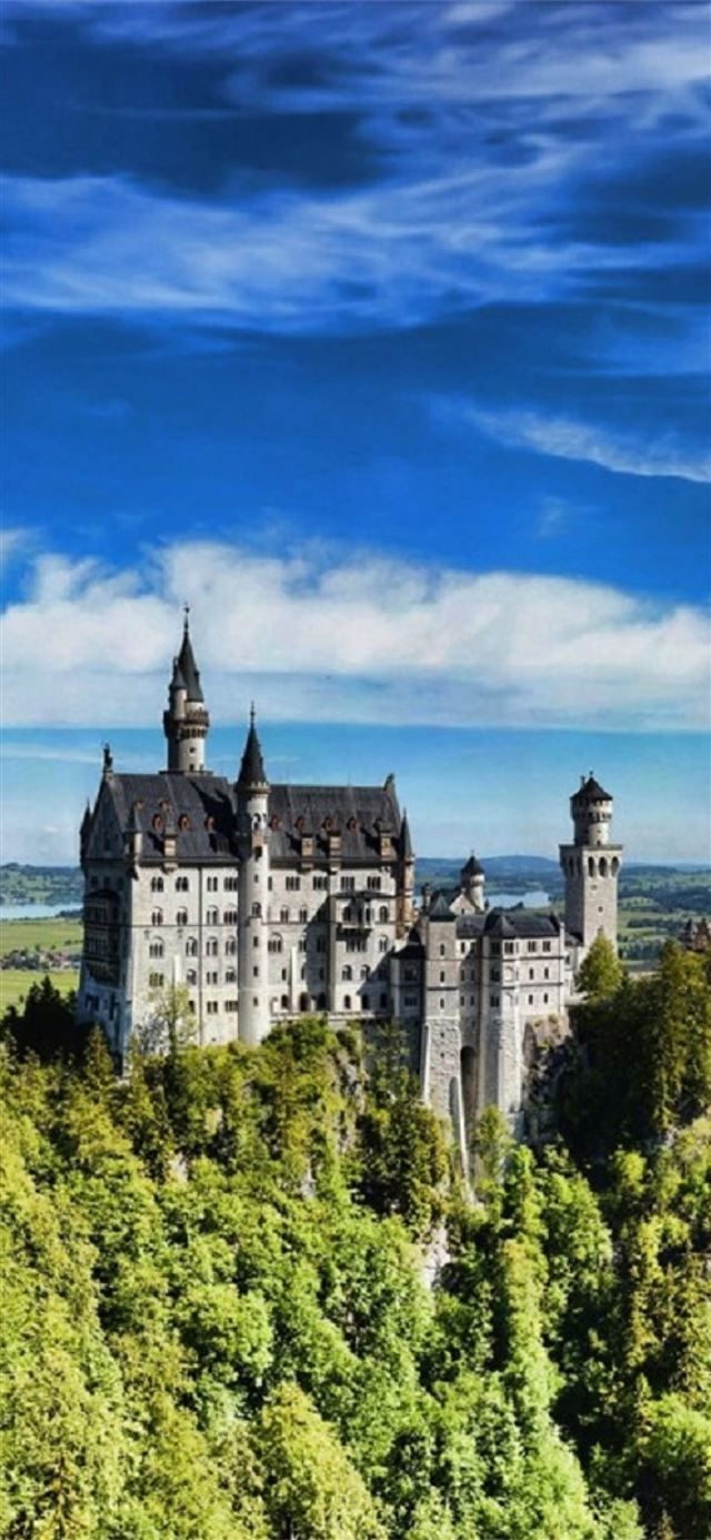 640x1385 neuschwanstein castle fussen germany Samsung Galax. iPhone X Wallpaper Free Download