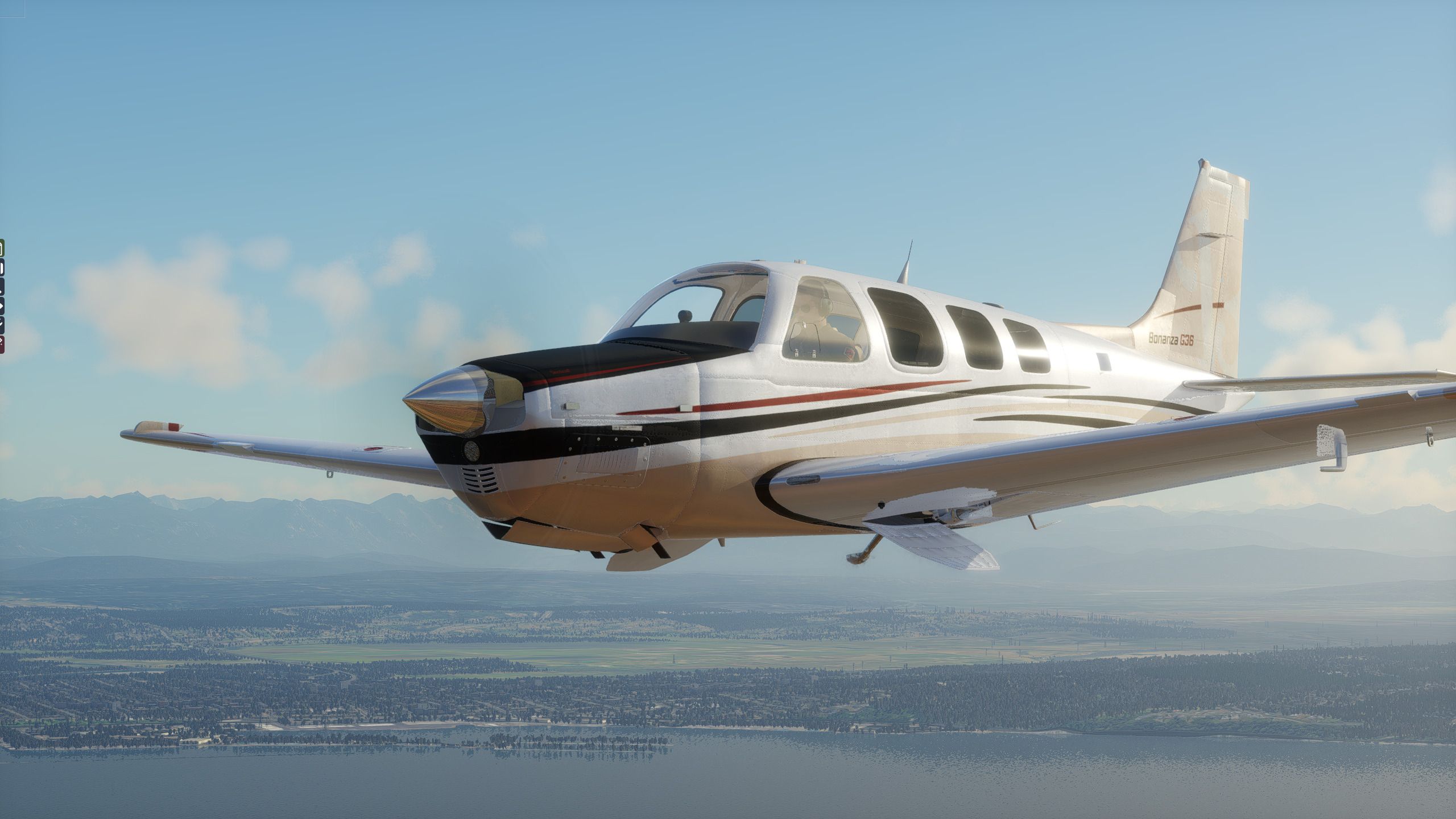 2560x1440 REP For PAE Bonanza G36: Realism In X Plane 12