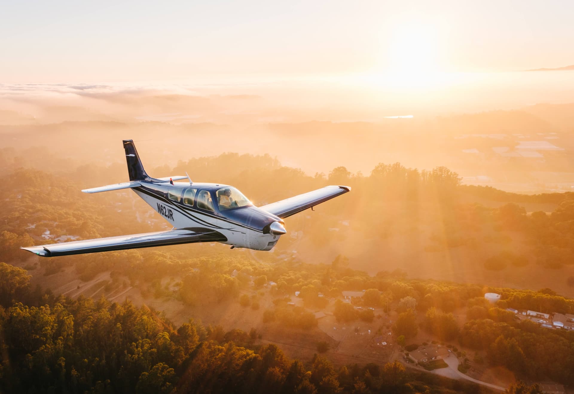 1920x1319 Bonanza Air to Air over California Coast Flight Community