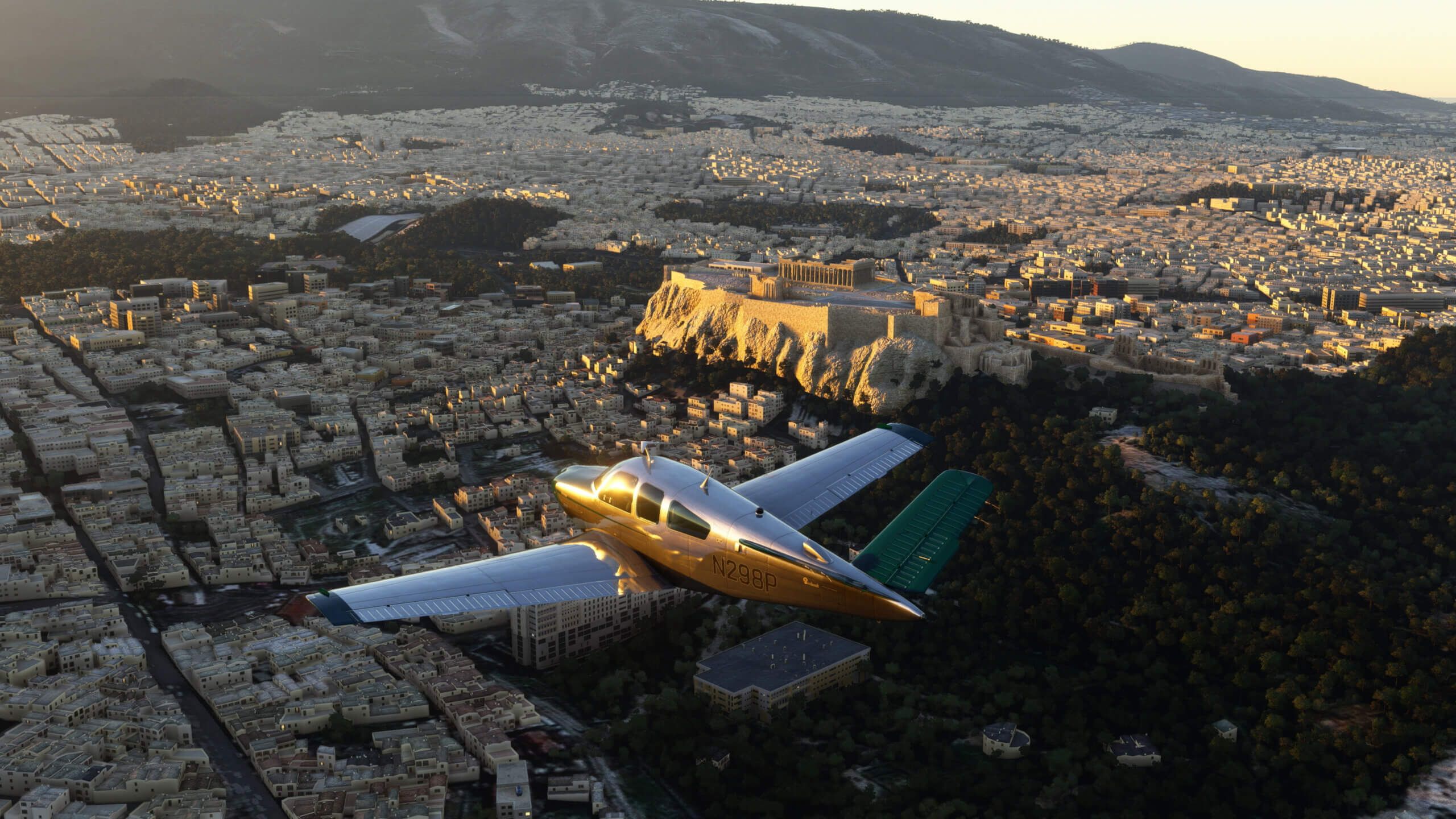 2560x1440 Famous Flyer III: Beechcraft Bonanza V35 Flight Simulator