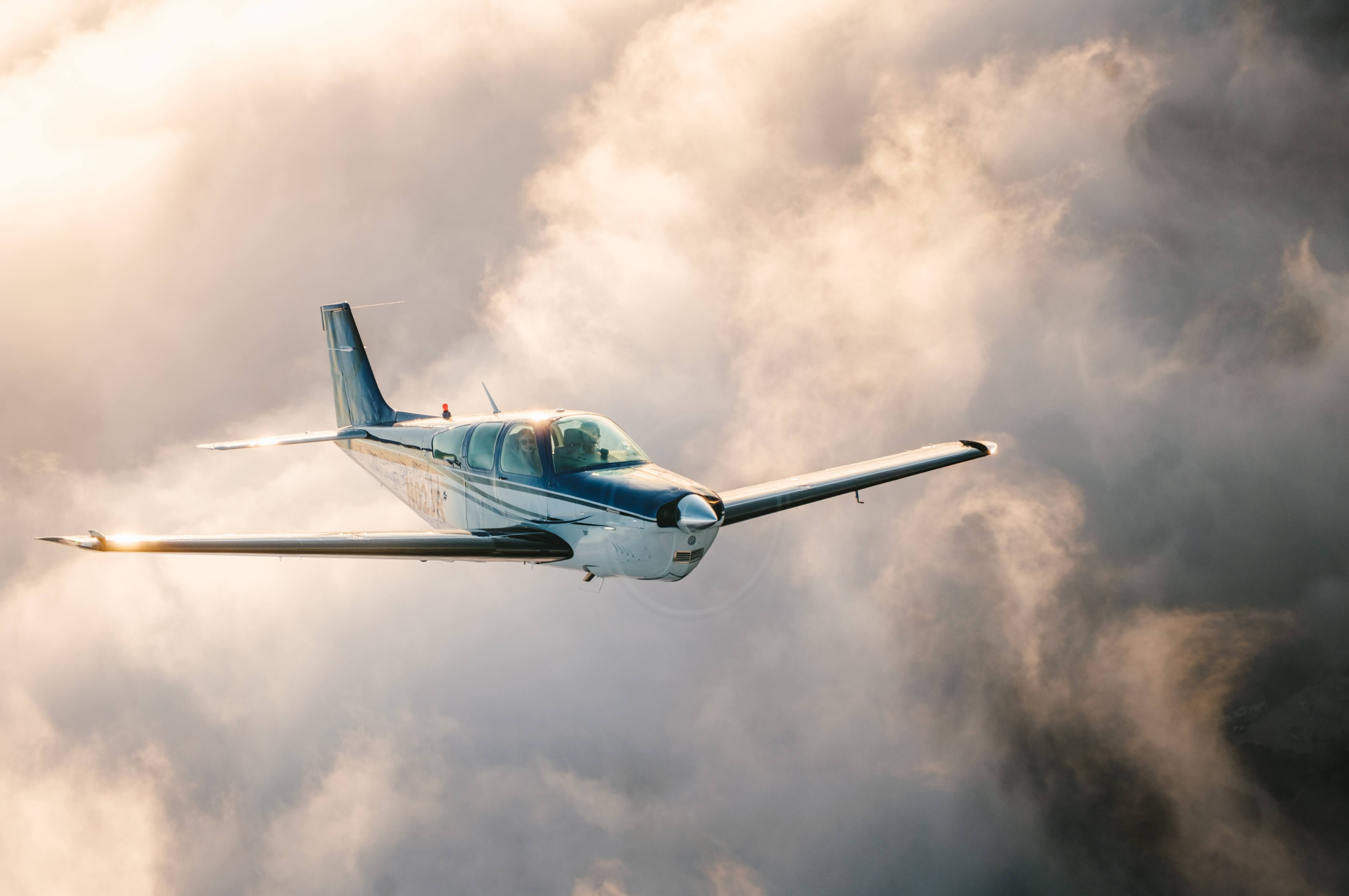 4906x3261 Bonanza Air to Air over California Coast Flight Community