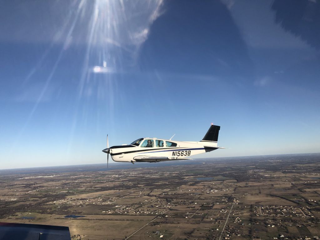 1024x768 Photo of Beechcraft Bonanza (N1563B)