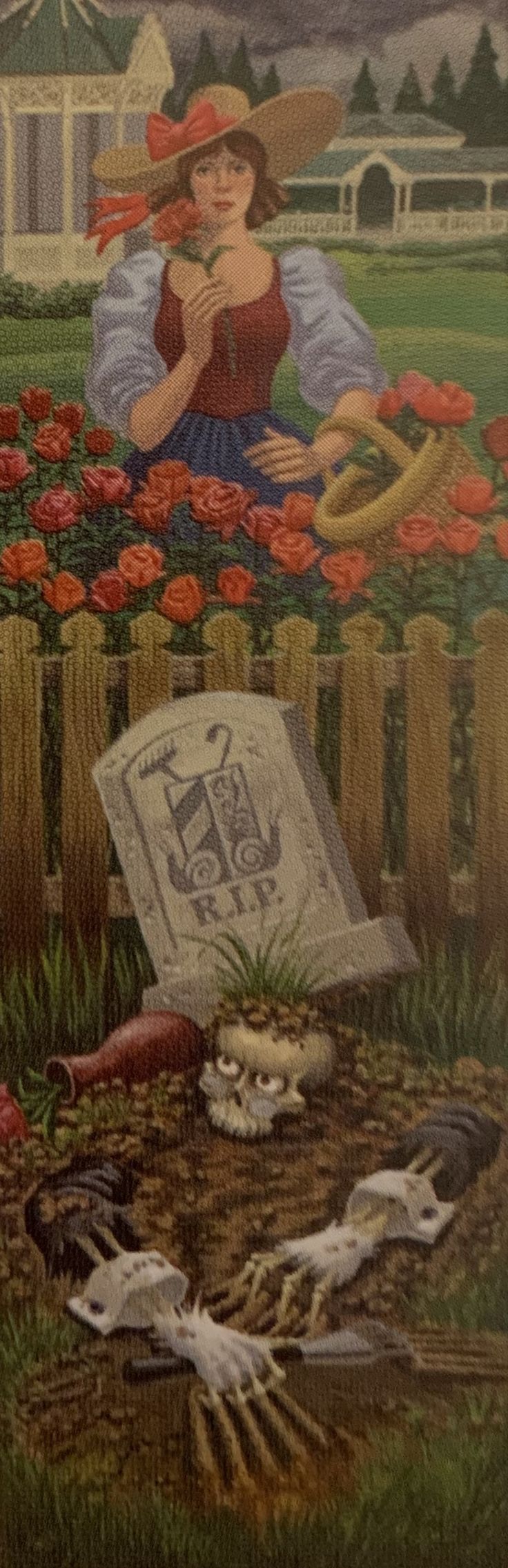 736x2273 Phantom manor wallpaper. Phantom manor melanie ravenswood, Phantom manor endless hallway, The haunted mansion