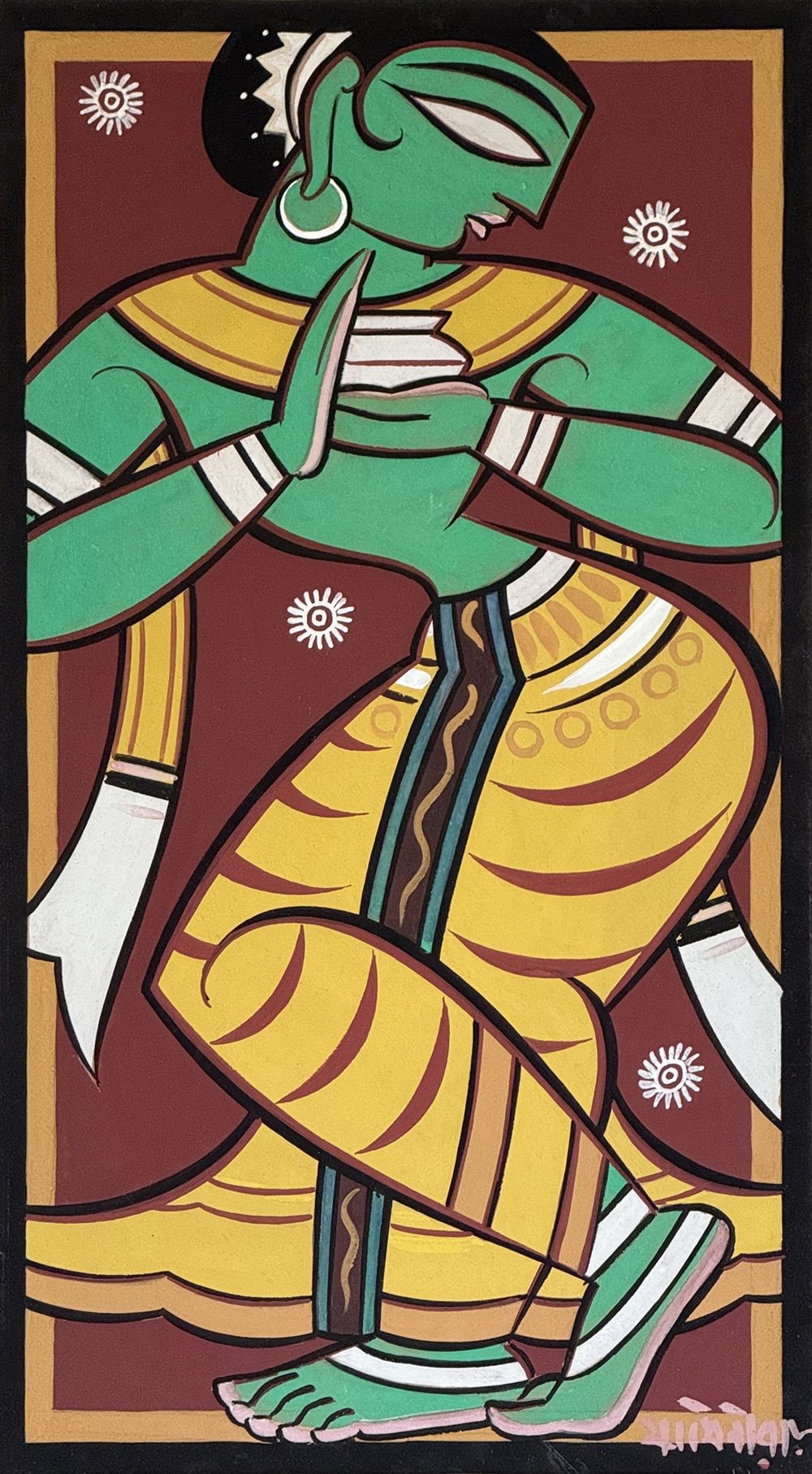 1000x1814 Jamini Roy Paintings