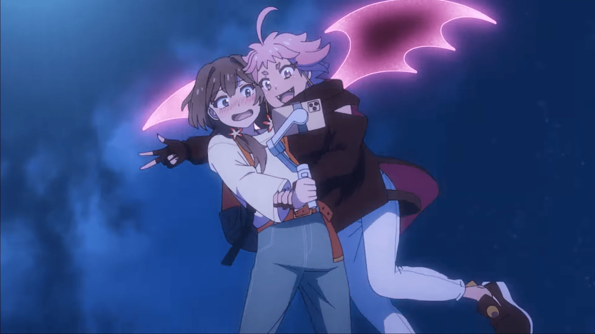 1920x1080 Mayonaka Punch's 2nd and Key Visual, Theme Song Details, July 8 Premiere Revealed