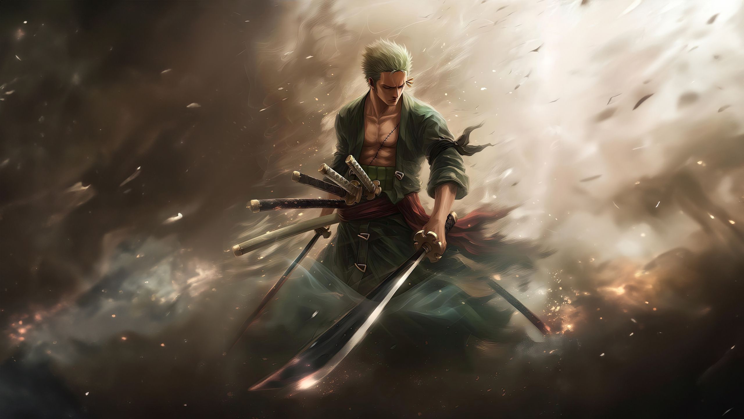 2560x1440 Roronoa Zoro From One Piece 4k 1440P Resolution , HD 4k Wallpaper, Image, Background, Photos and Picture