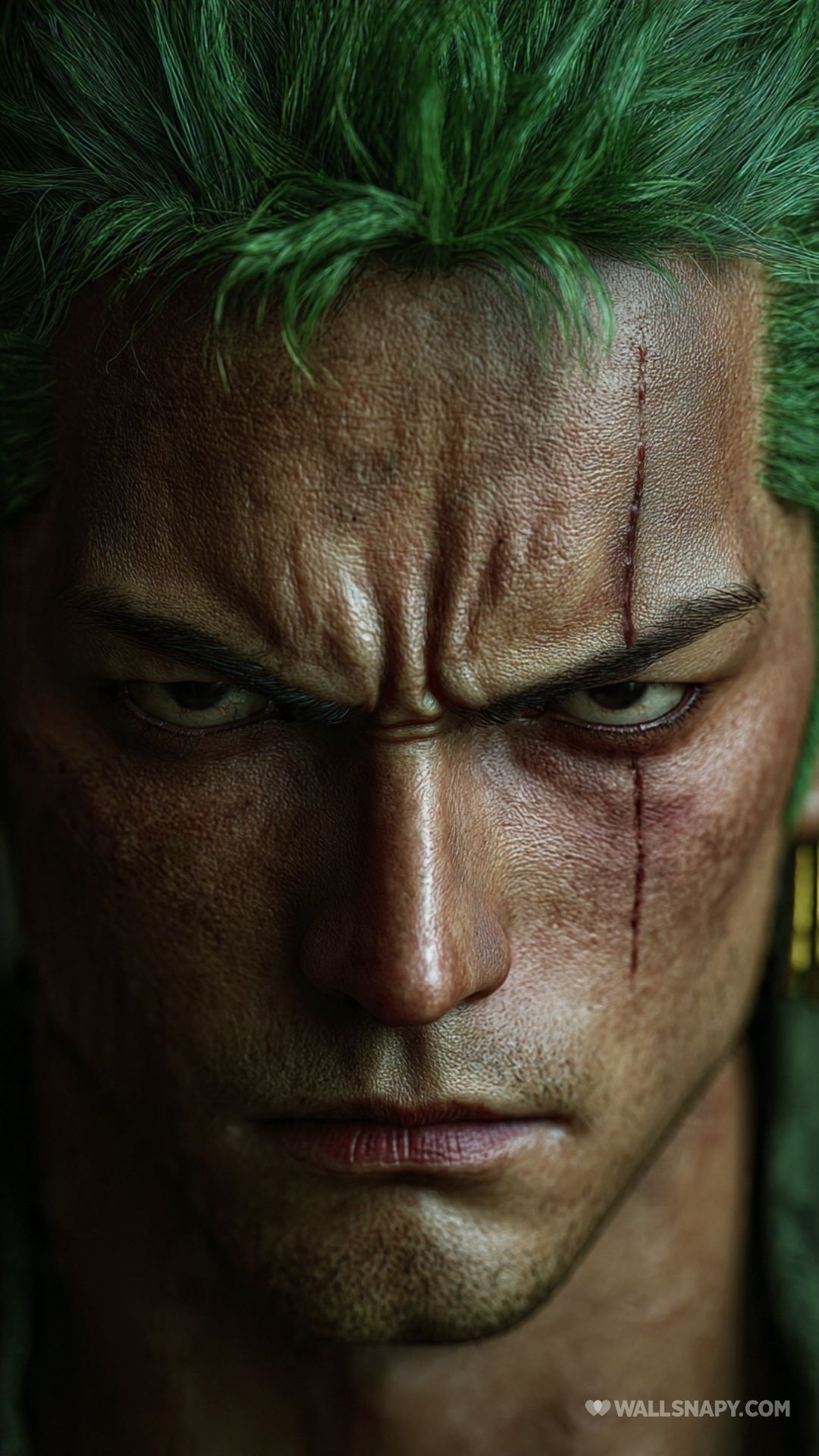1080x1920 Zoro humanized realistic anime style HD wallpaper