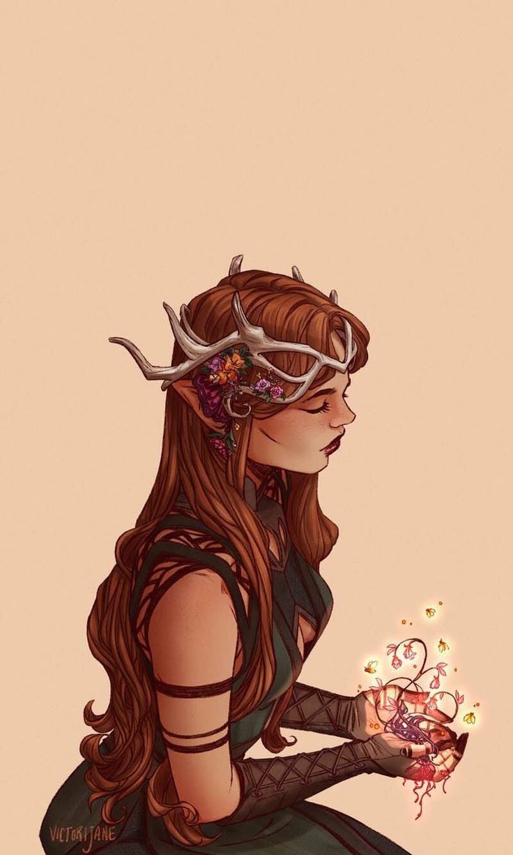 736x1225 Keyleth wallpaper. Keyleth pfp, Keyleth art, Critical role fan art