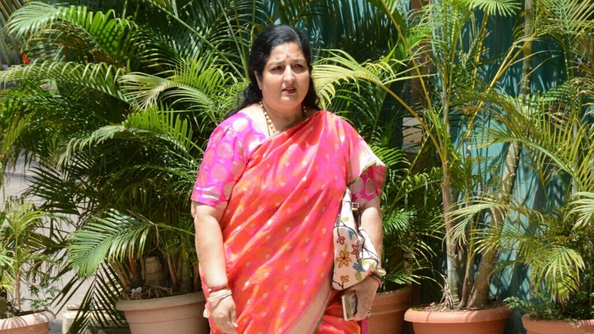 1920x1080 Anuradha Paudwal Wallpaper