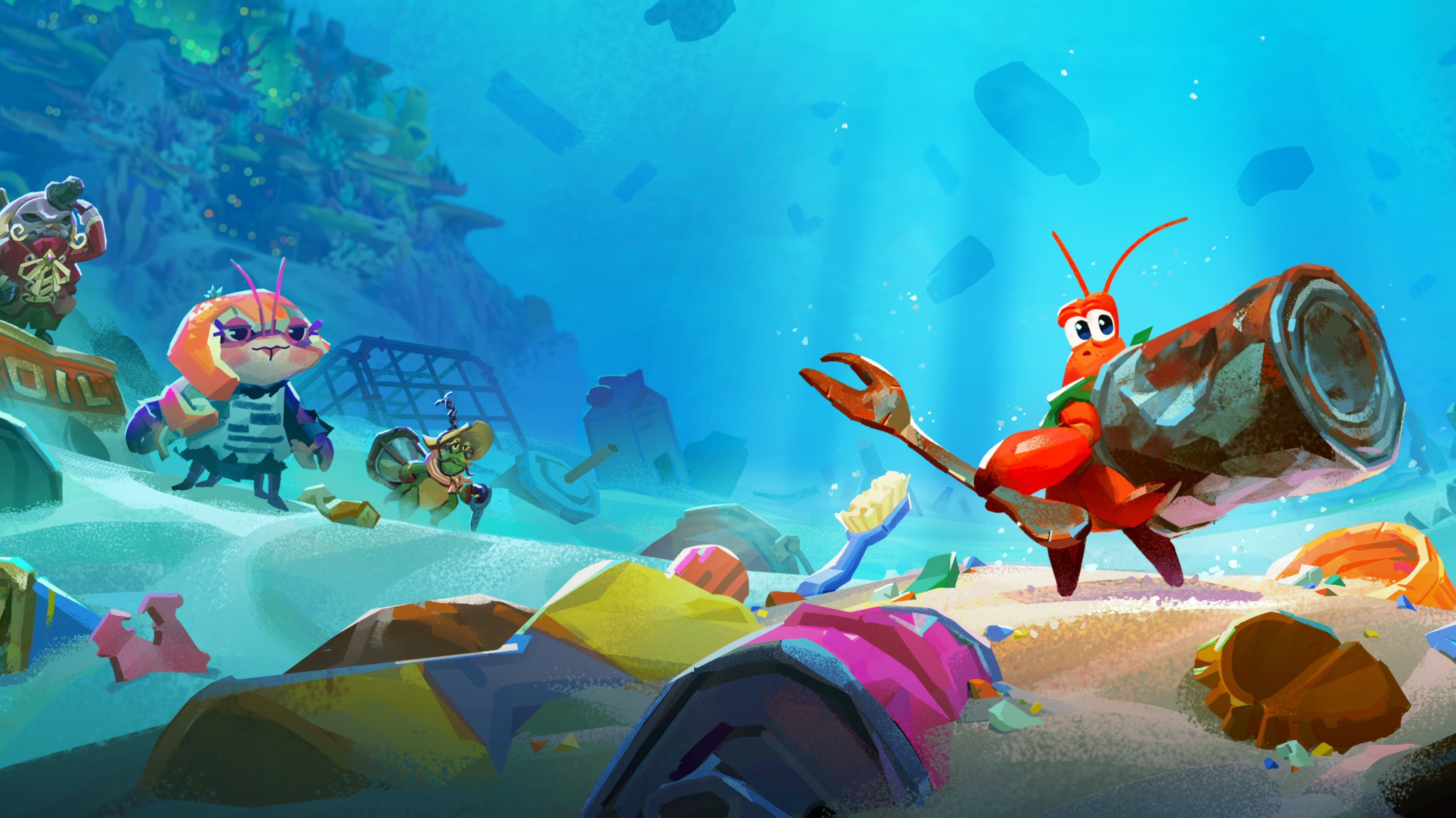 3840x2160 Another Crab's Treasure (Simplified Chinese, English, Korean, Japanese, Traditional Chinese)