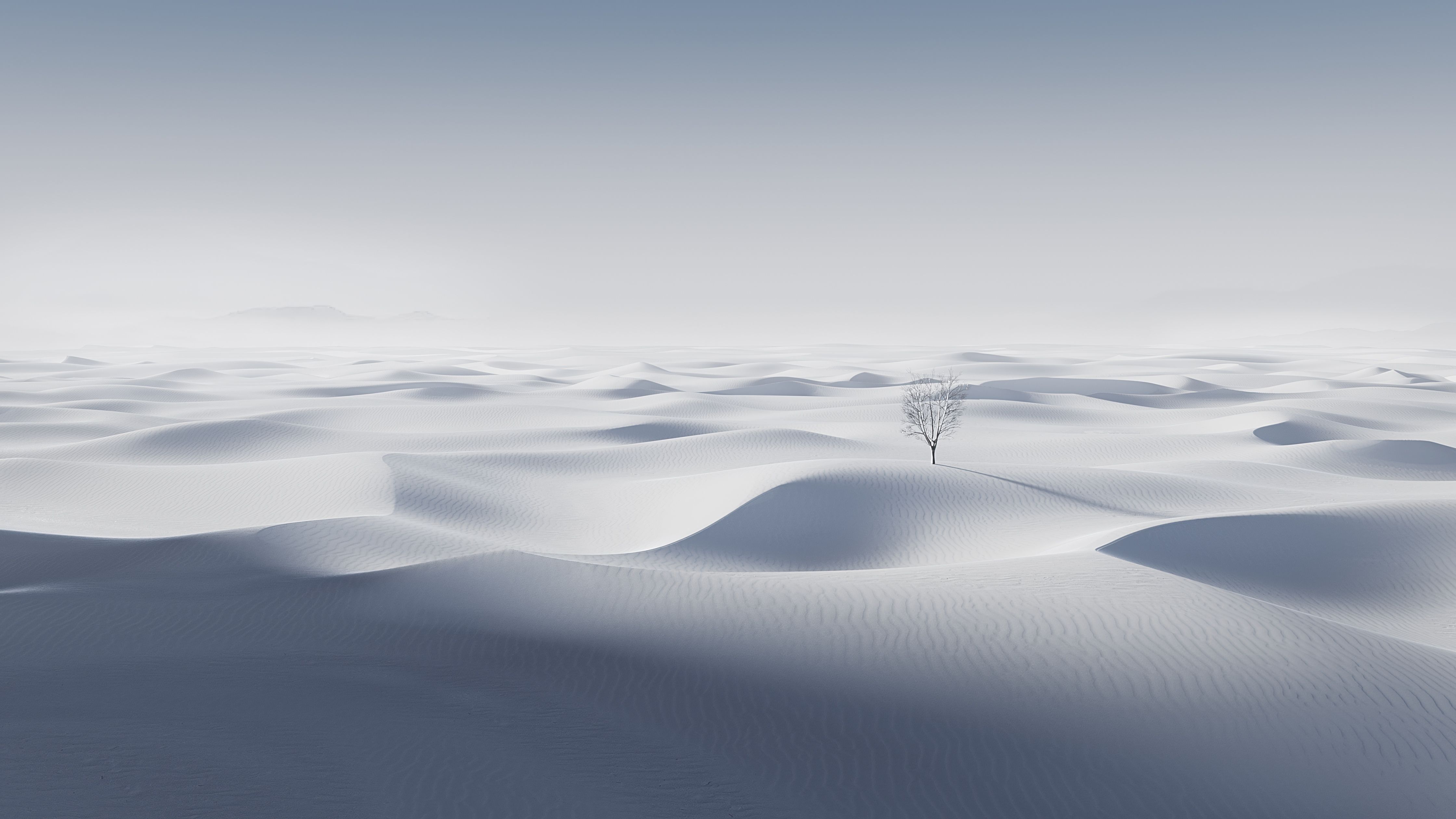 4480x2520 Desert Wallpaper 4K, White aesthetic, Sand Dunes