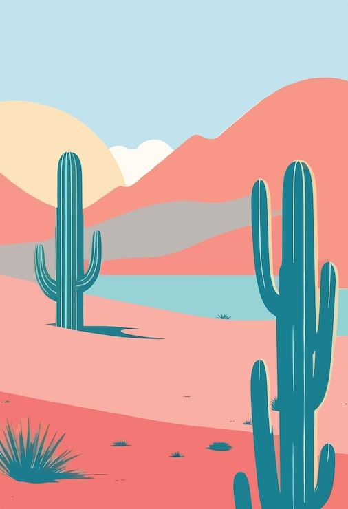 506x740 Mojave Desert Vectors Free High Quality Vectors From Freepik