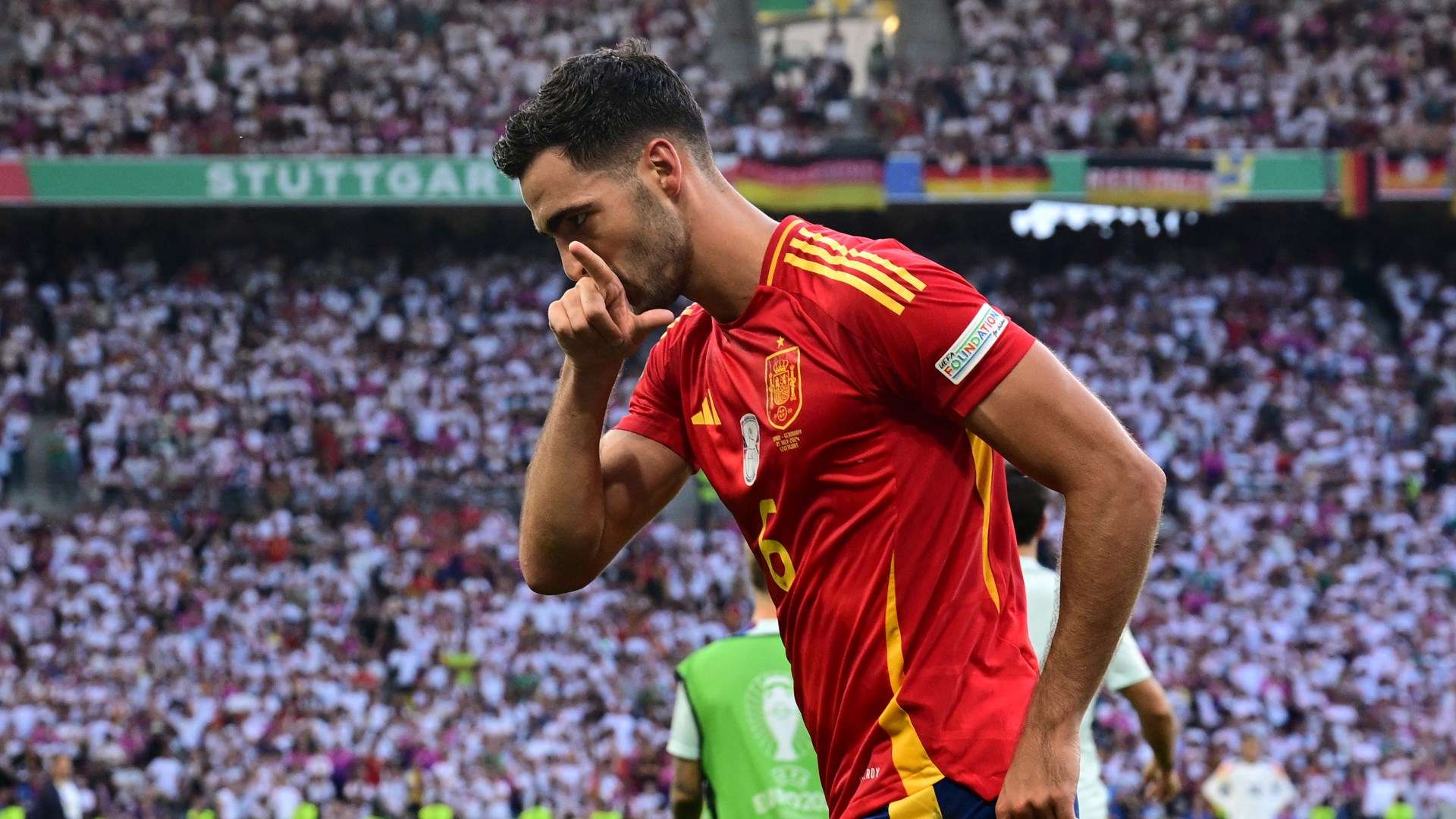 1920x1080 Barcelona enter race for Spain Euro 2024 hero Mikel Merino with La Liga giants confident of beating Premier League side to signing. Goal.com Ghana